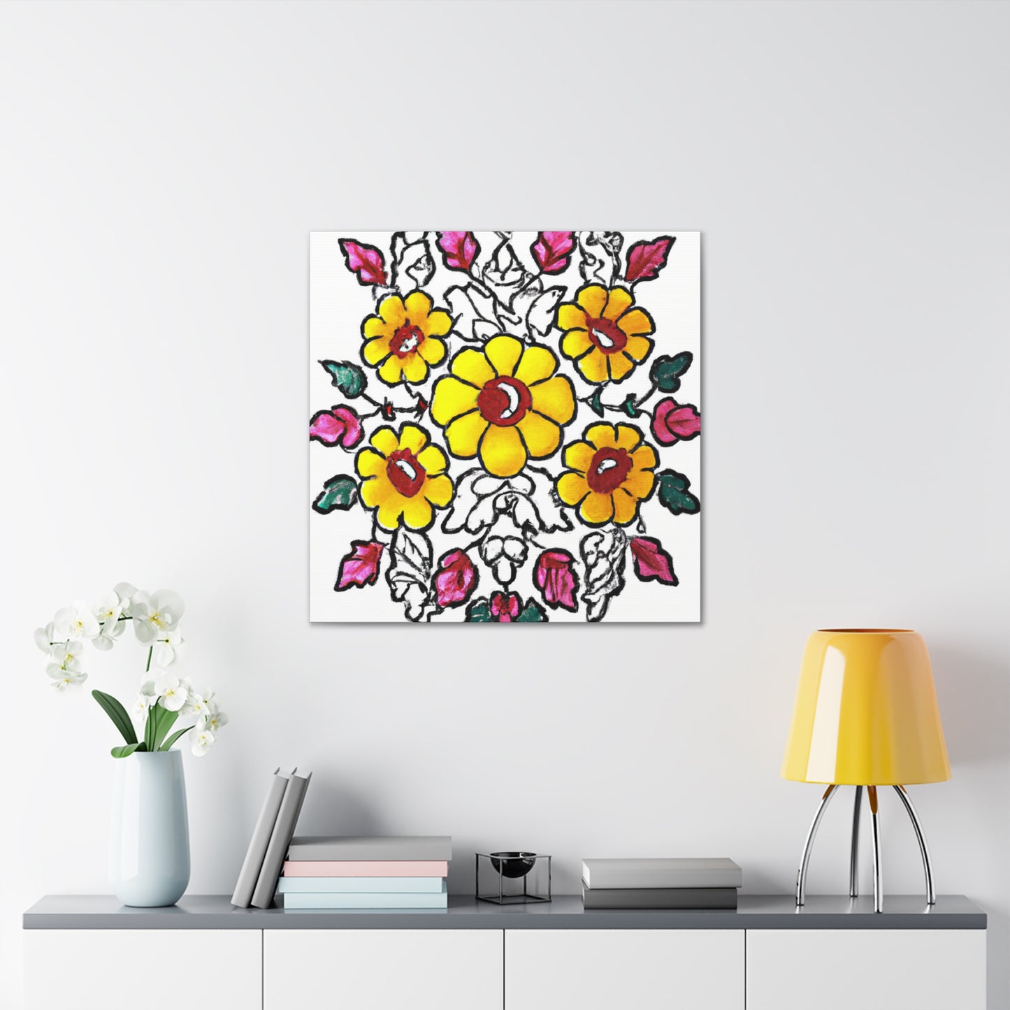Aurora-Floral - Canvas