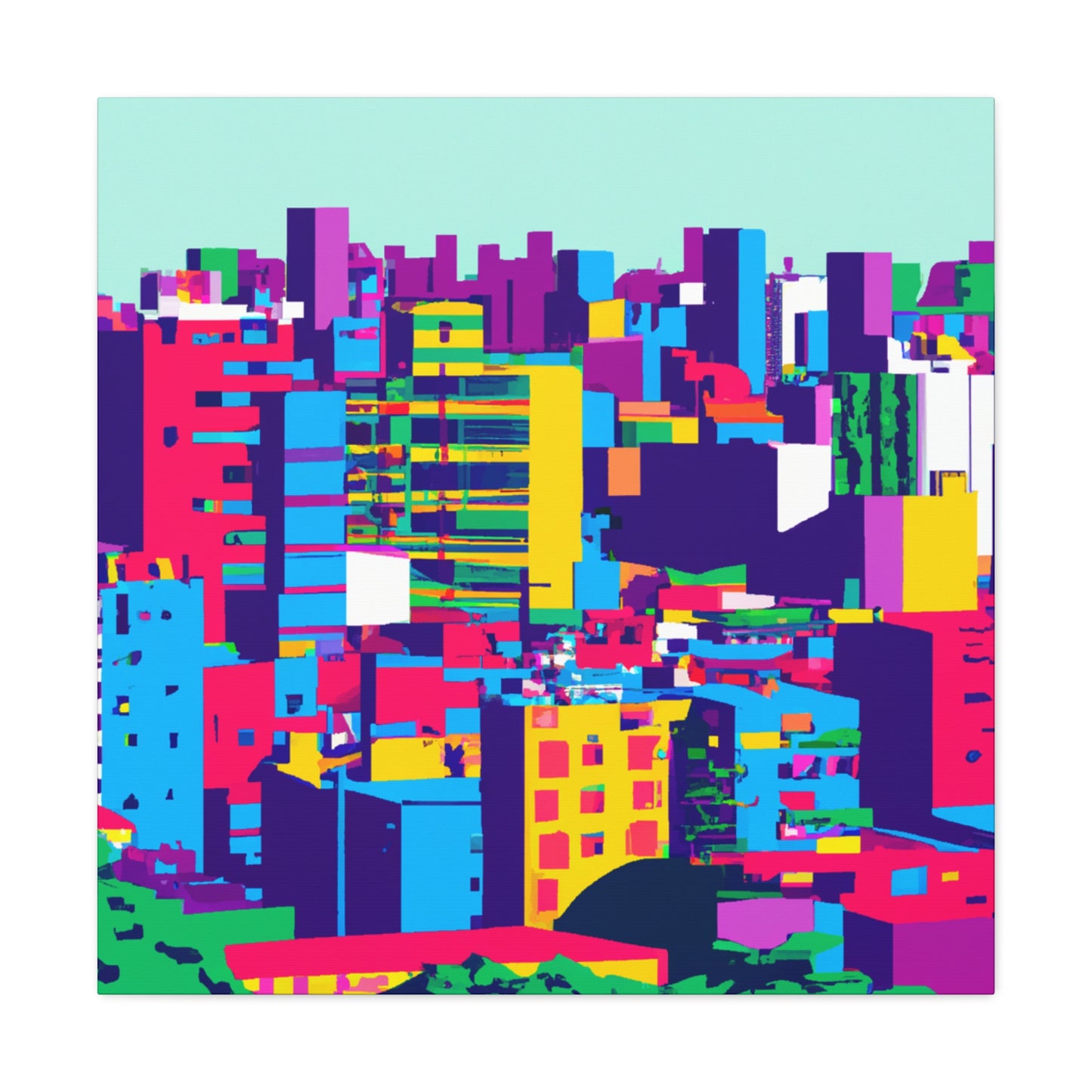 Chantel Gonzales - South America Canvas