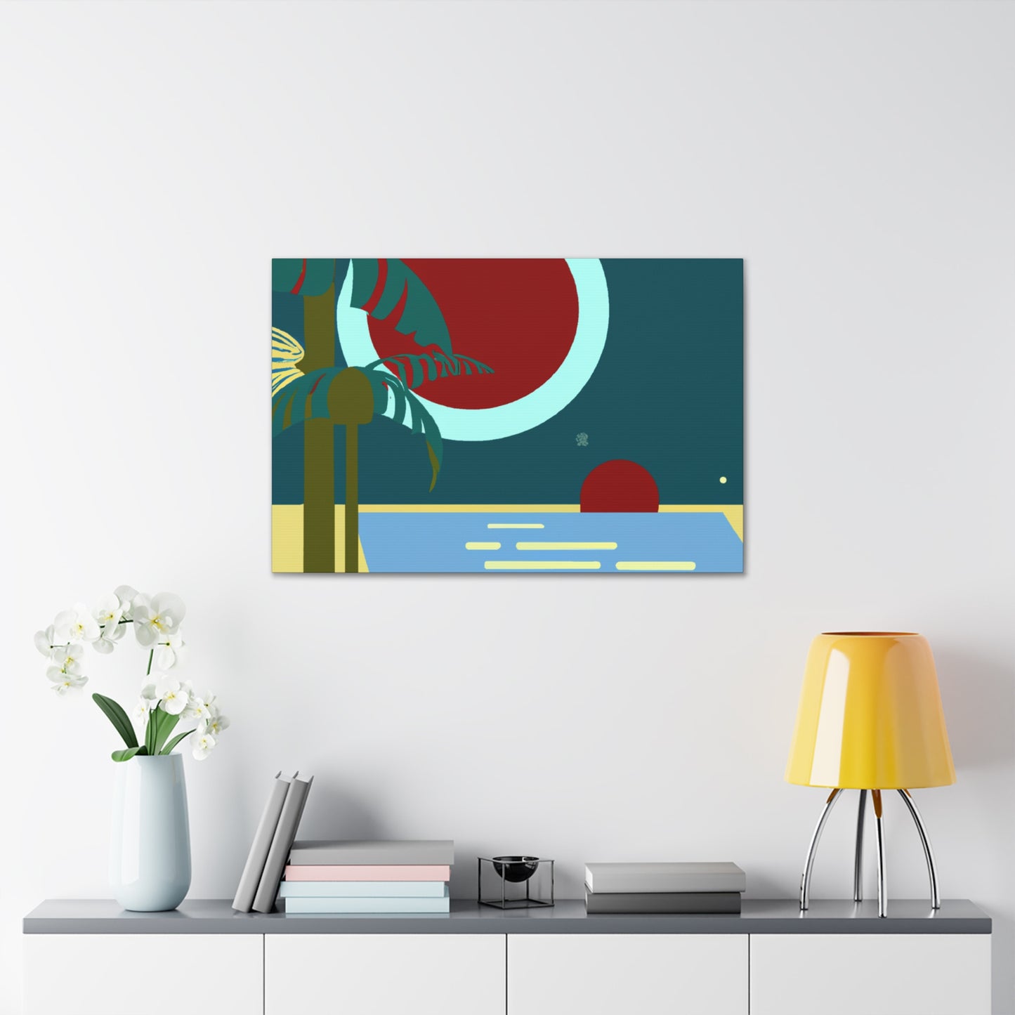 Fruitful Flickertail - Midcentury Canvas