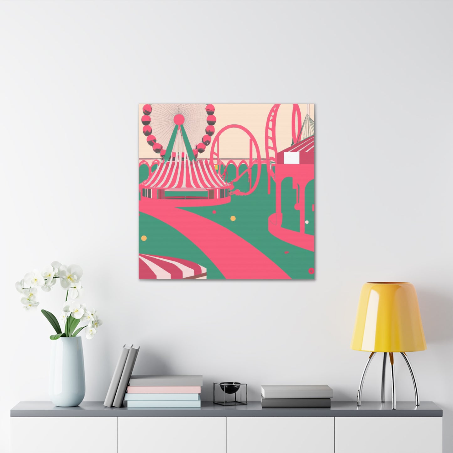 Giggle Frenzy - Amusement - Canvas