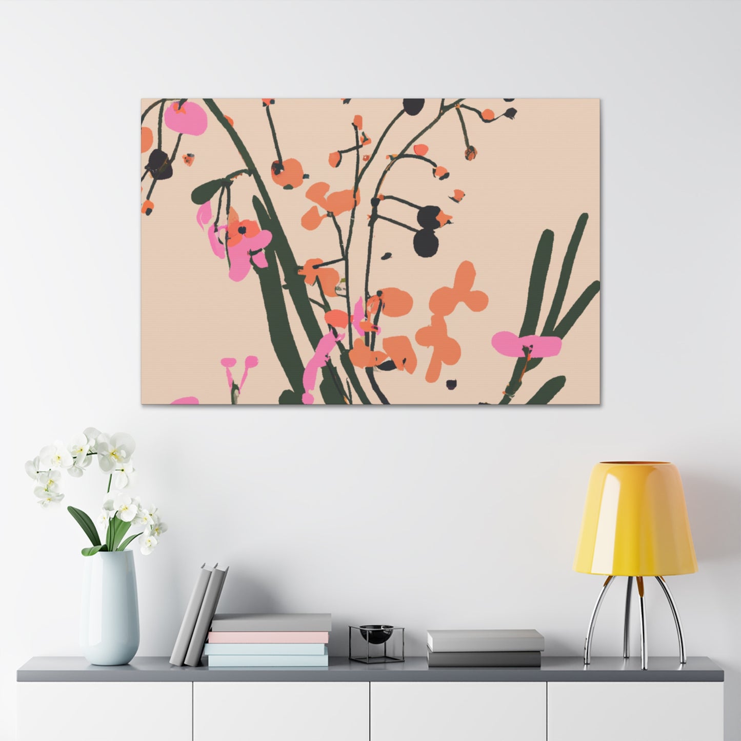 Cherry Blossom-Floral - Canvas