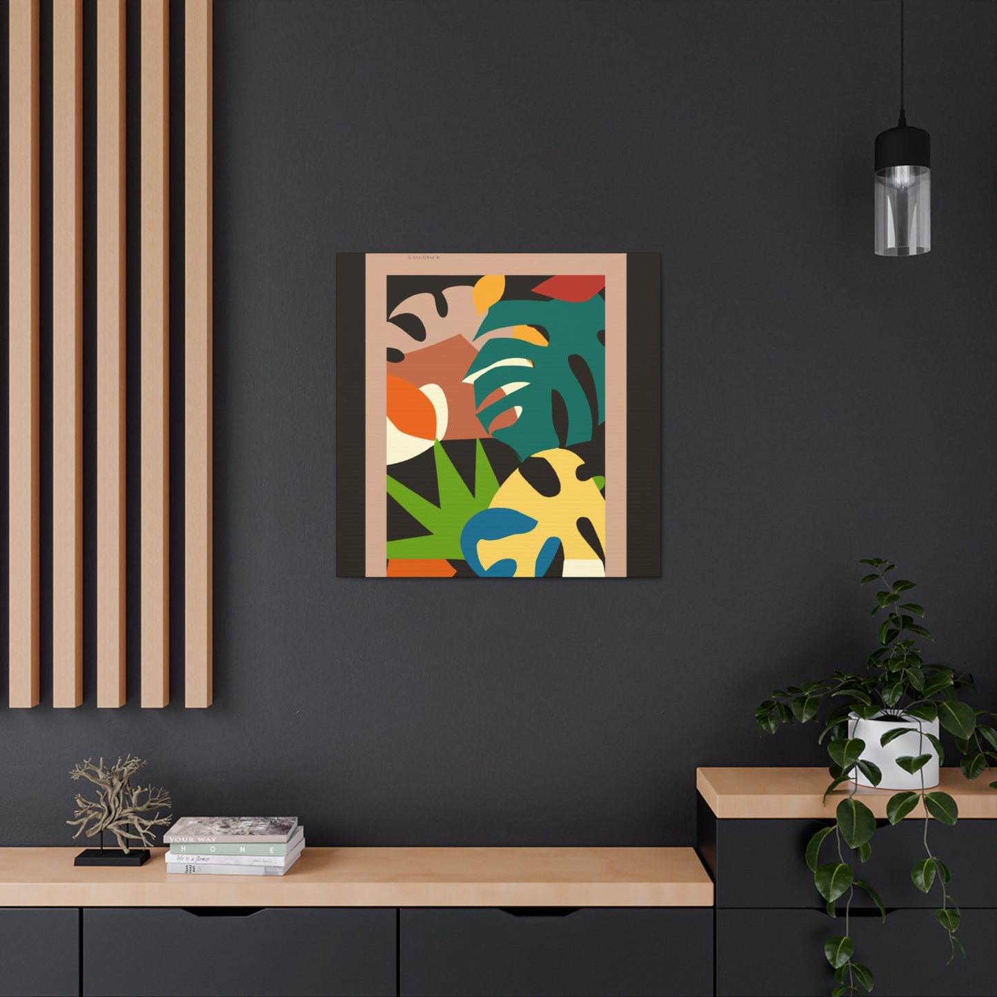 Flufftail Squirreldeer - Midcentury Canvas