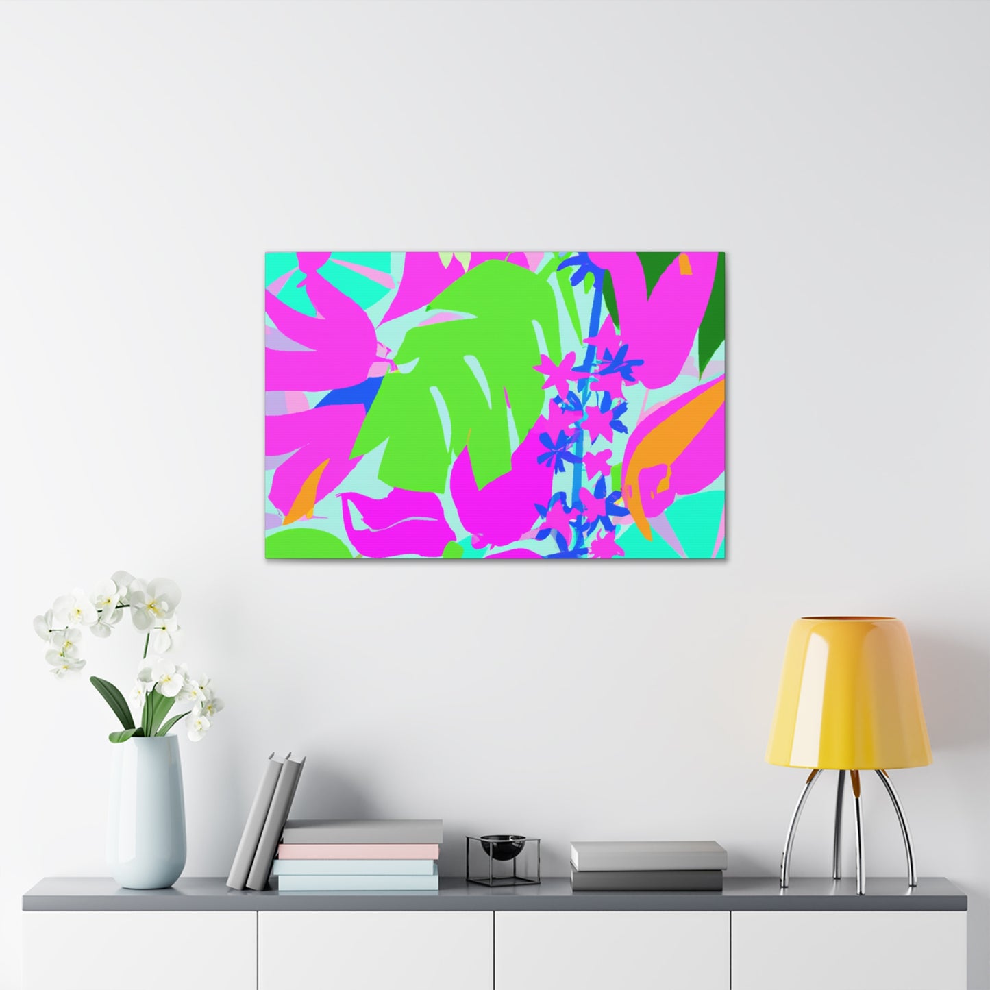 Flower Fling: Floral Canvas