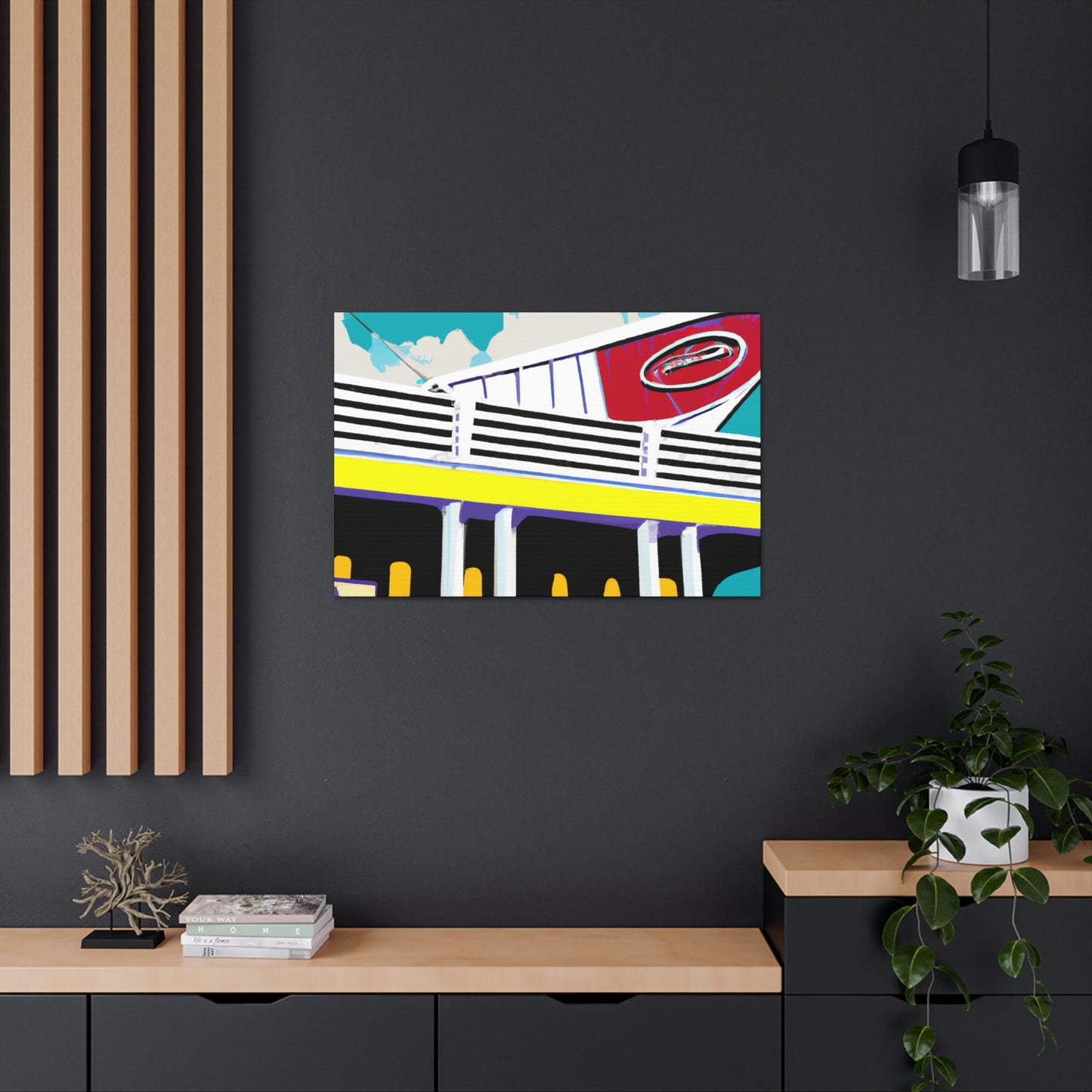 "Happy Days Diner" - Pop Art Canvas