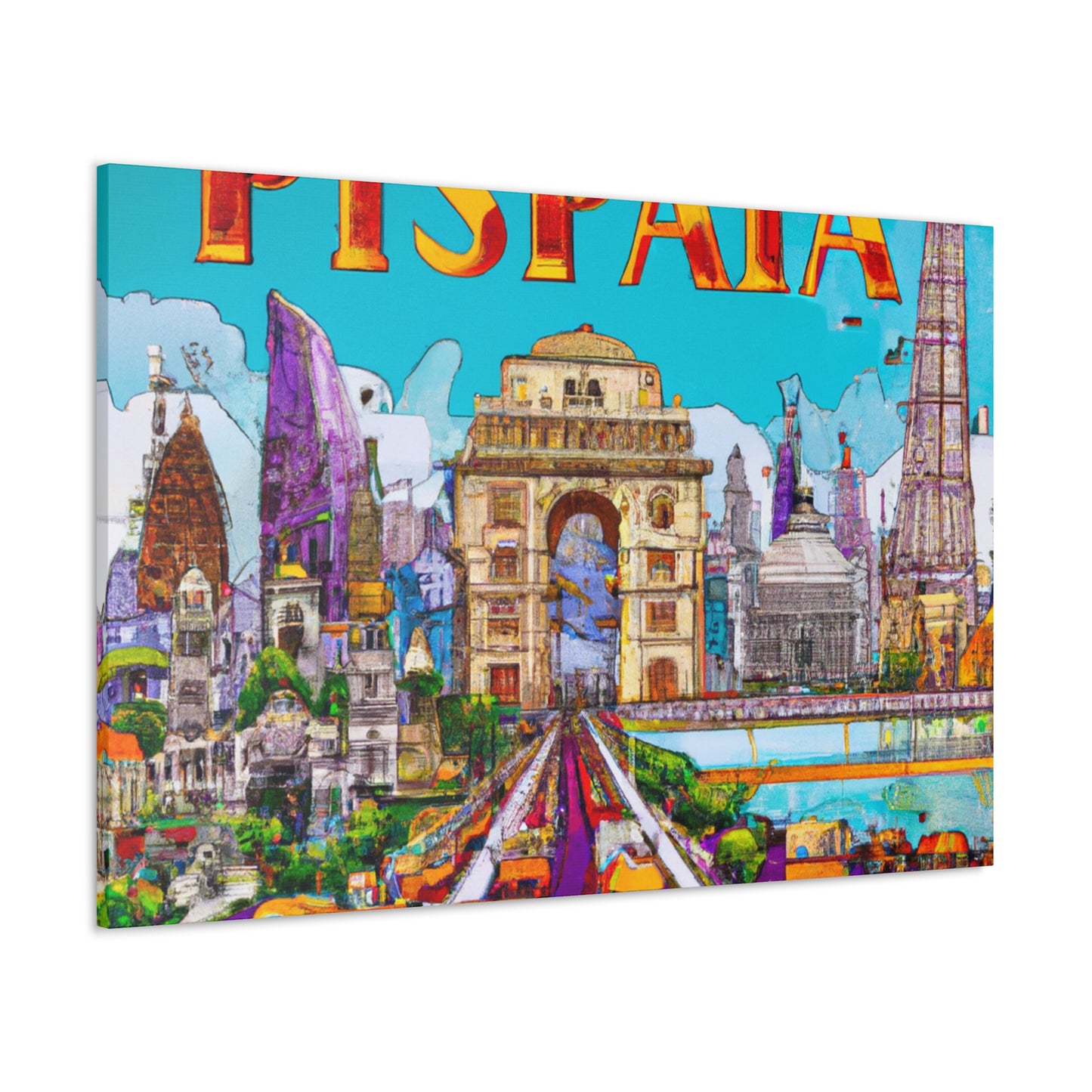 Bollywood Bliss - Destination India - Canvas