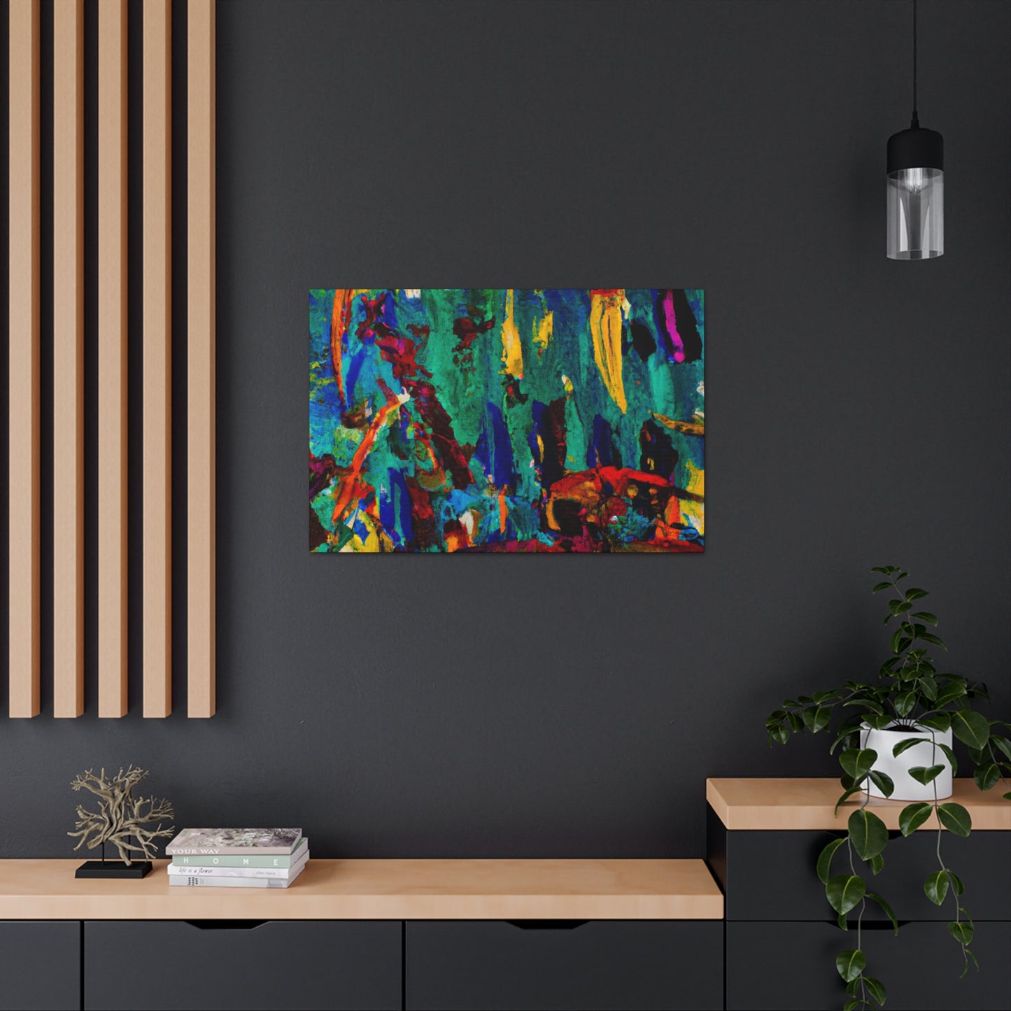 Jungle- Abstract Canvas
