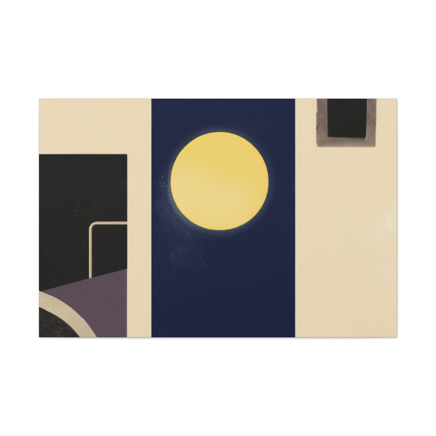 Groovy Starburst - Midcentury - Canvas