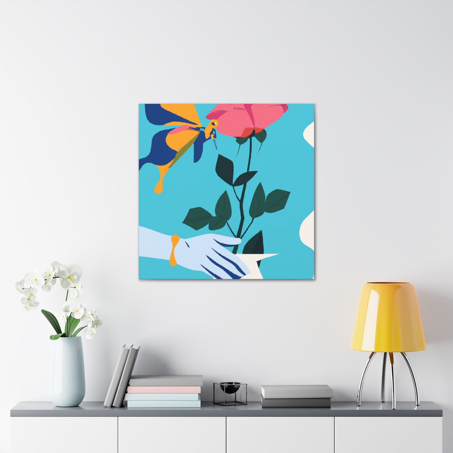 "Simplicity Rising - Minimalism" - Canvas