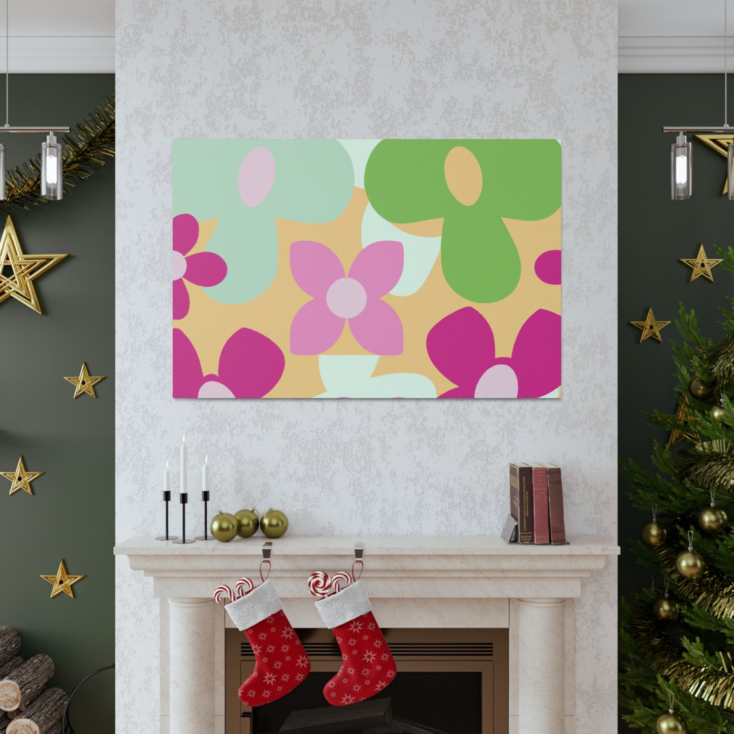 A Flowering Scavenger Hunt: - Floral Canvas