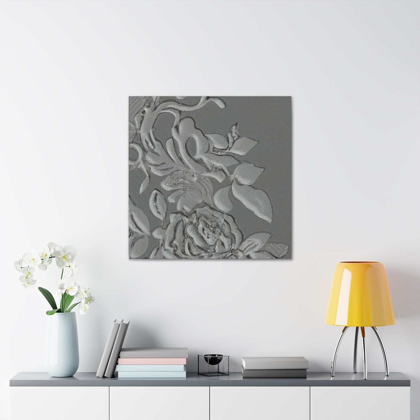 Blissful Gem- Floral - Canvas