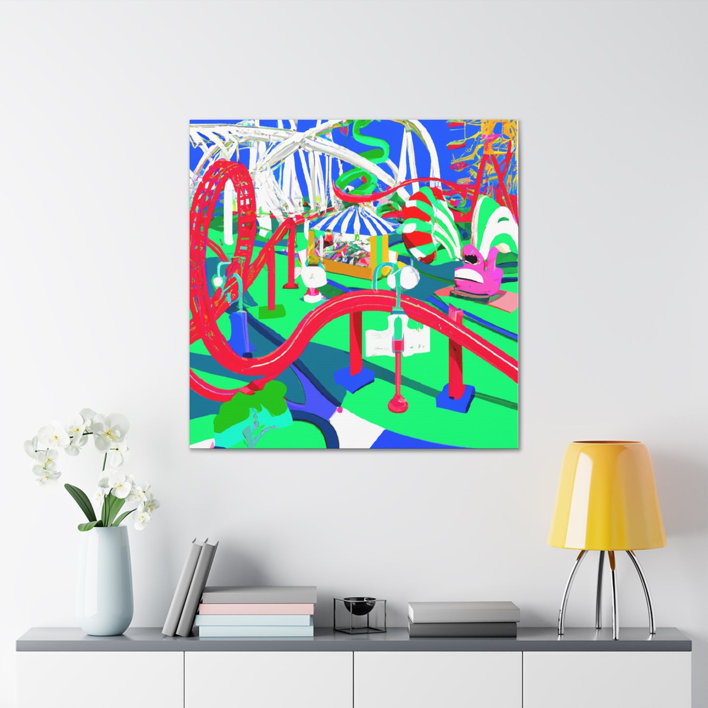 Sleigh Ride Spectacular - Amusement - Canvas