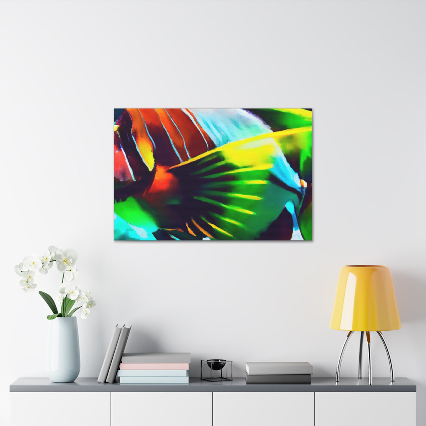 "Fin" - Underwater Canvas