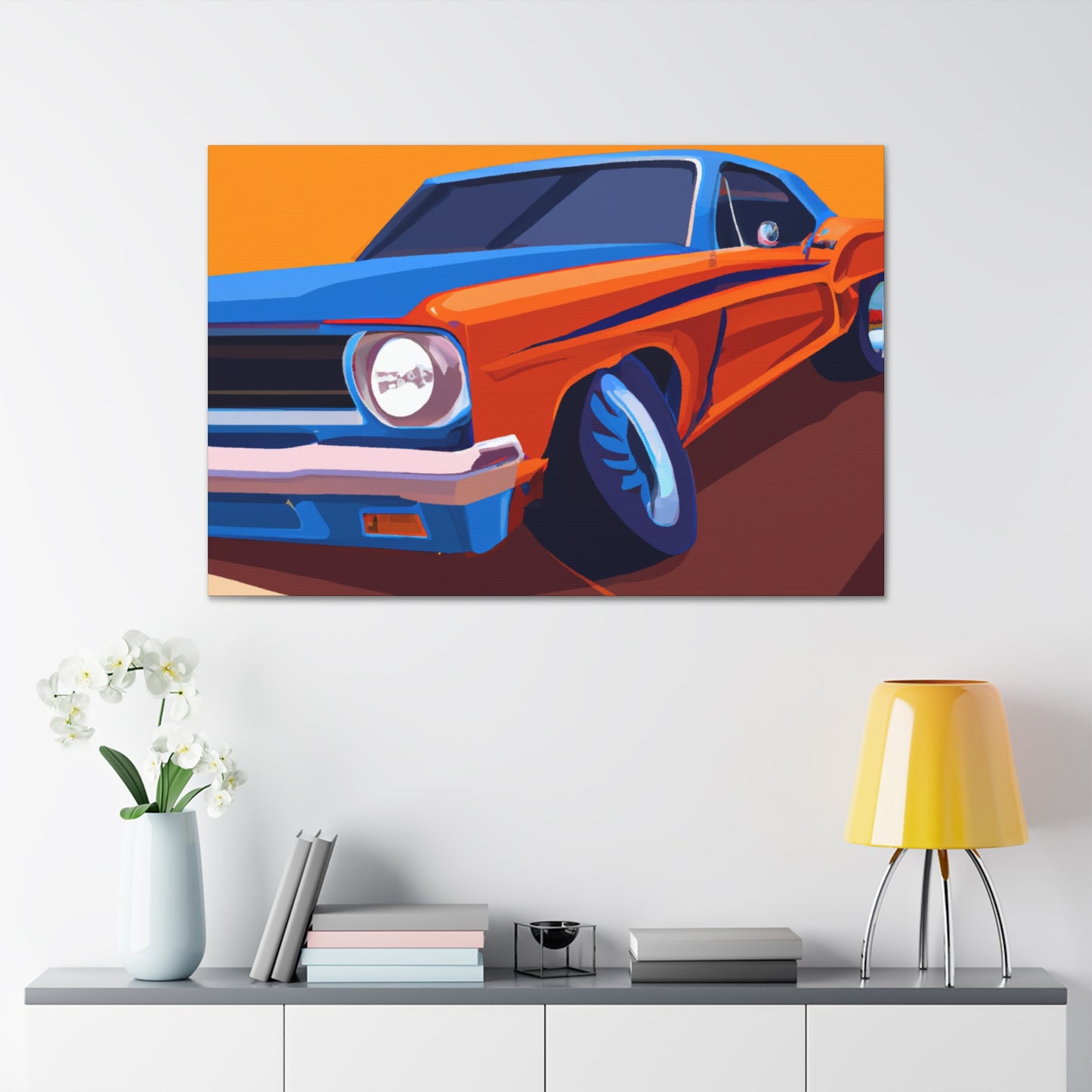 Roaring Rocket - Automobile - Canvas