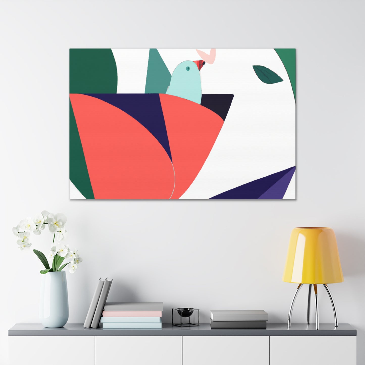 Raindrops - Minimalism - Canvas