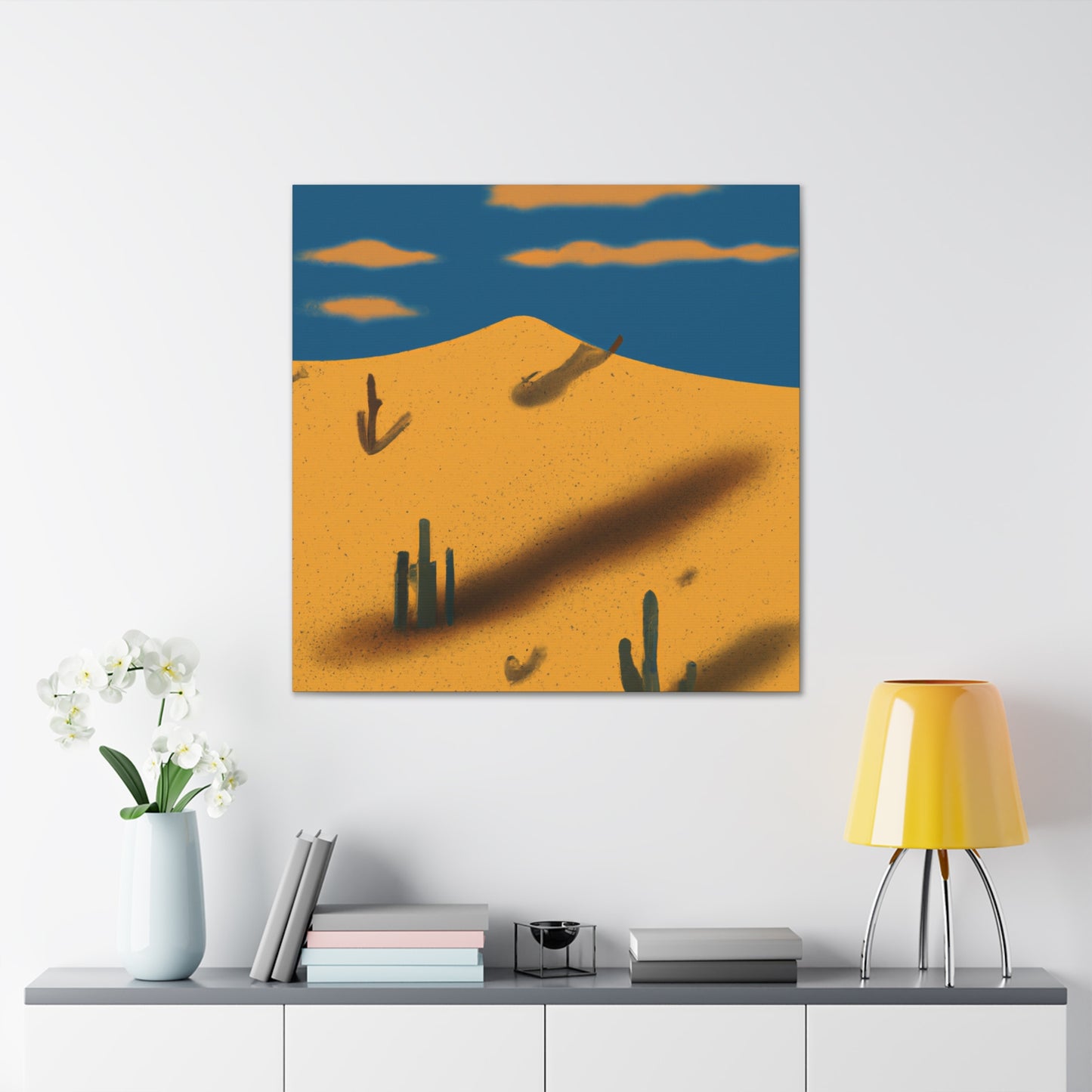 Desert Revival - Vintage Contemporary - Desert - Canvas