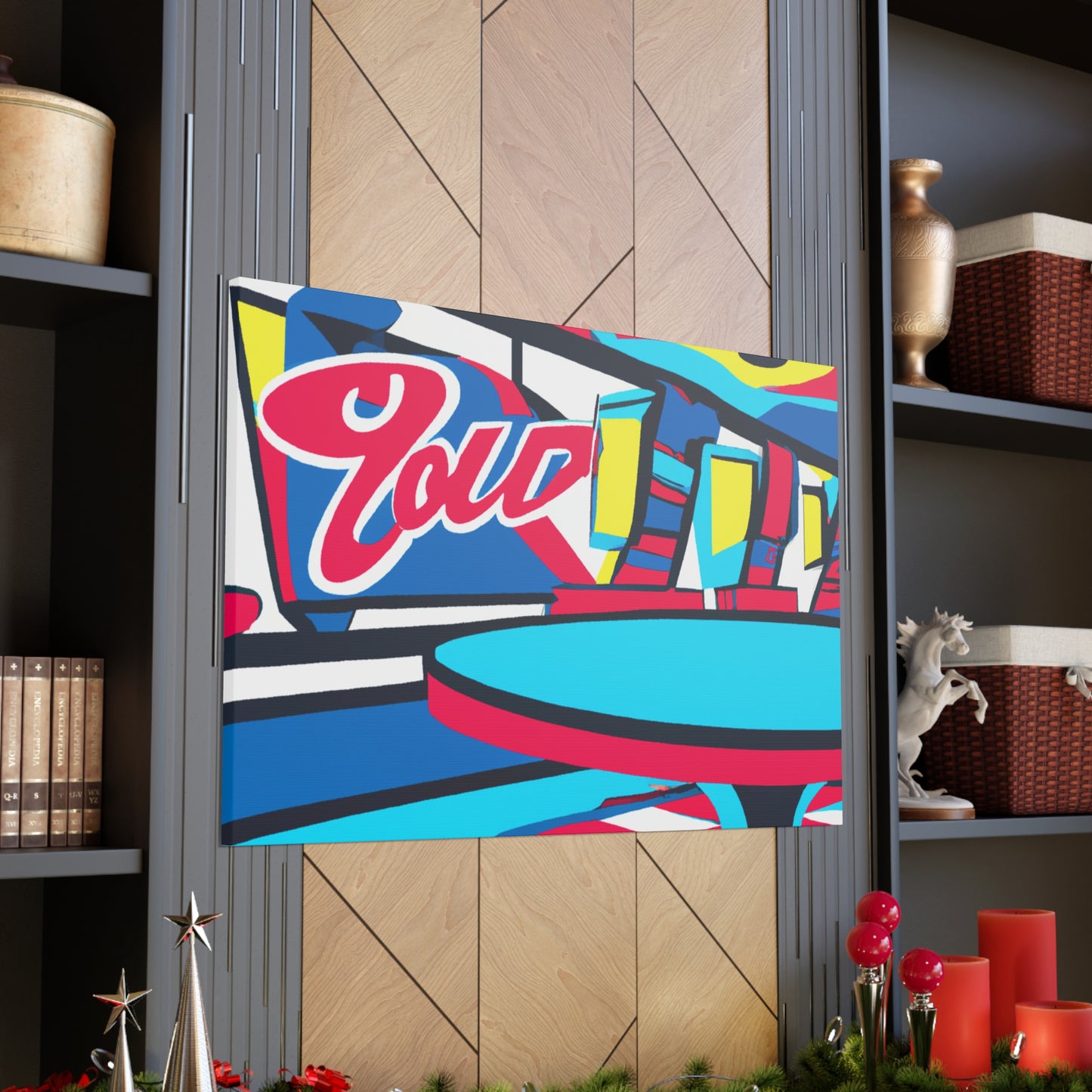 'The Juke Box Diner' - Canvas - Pop Art