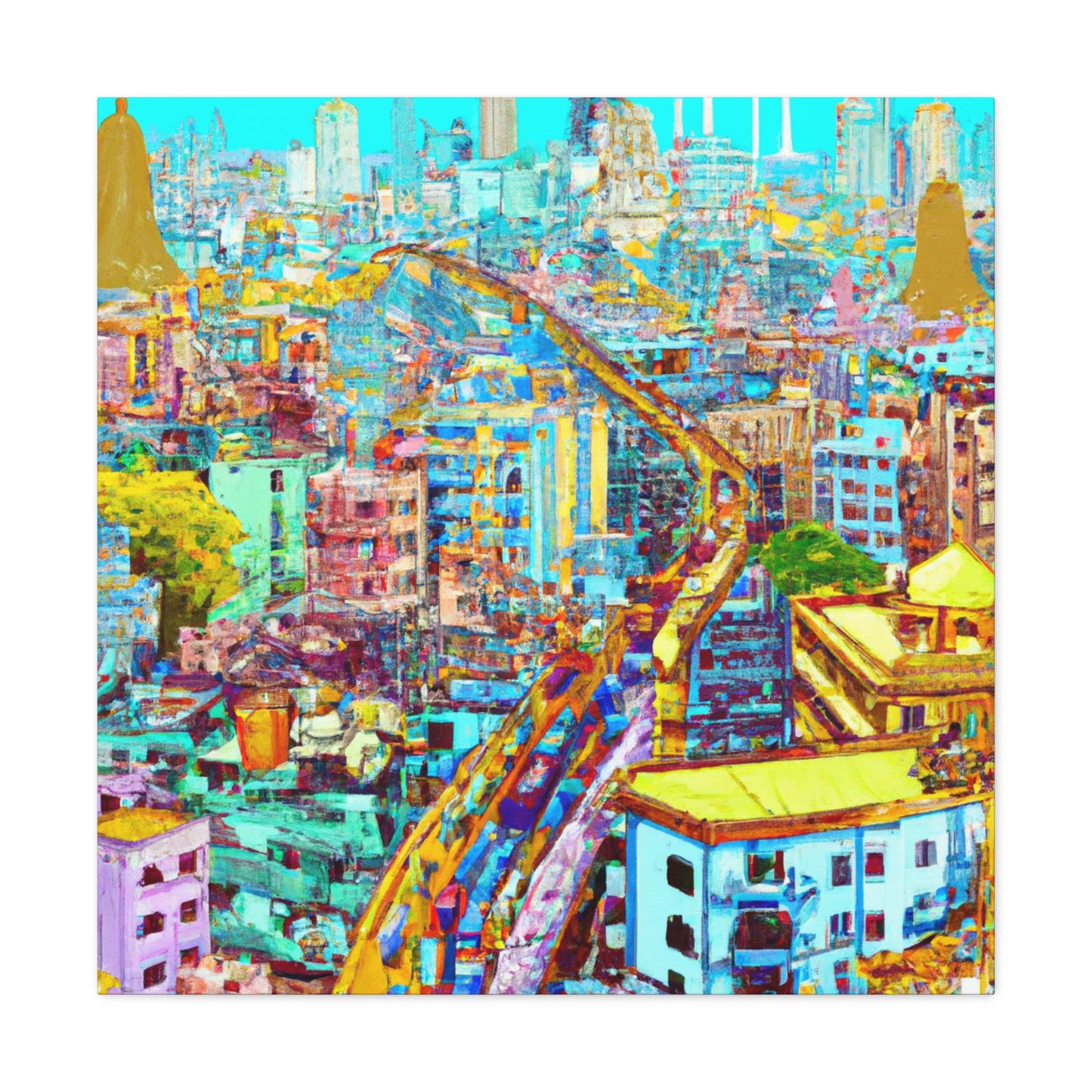 Rajastan - Destination India - Canvas