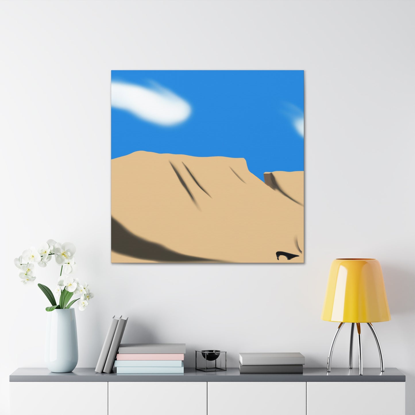 Sahara Oasis - Landscape - Canvas