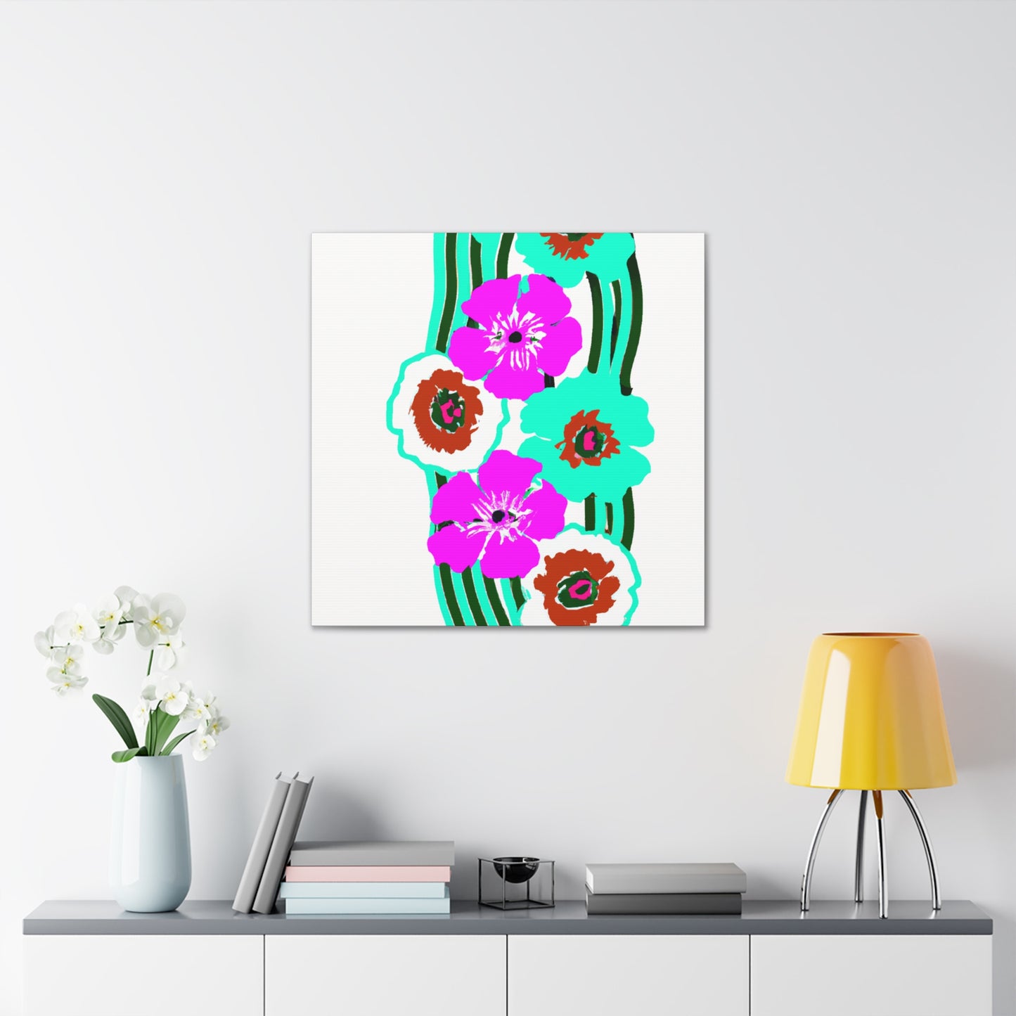 Florazure - Floral - Canvas