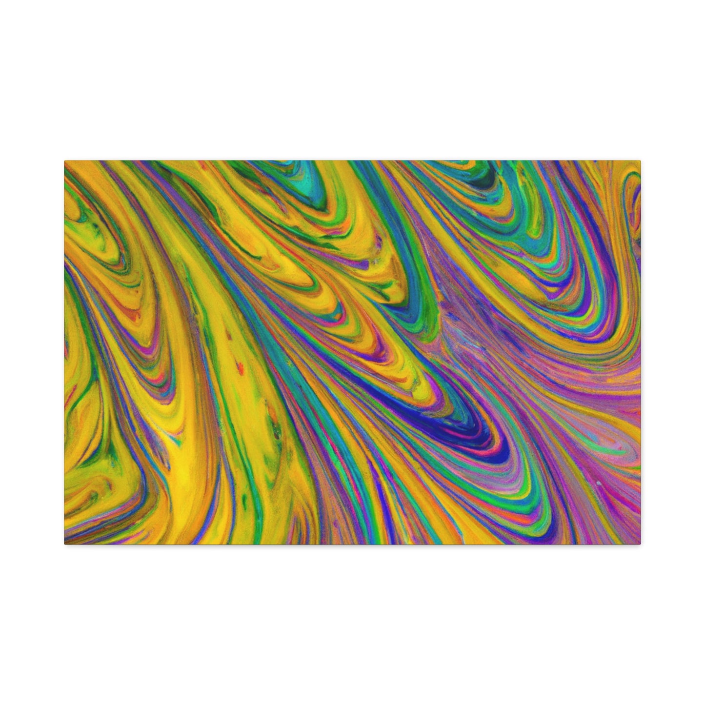 Yello Rijn - Abstract Canvas