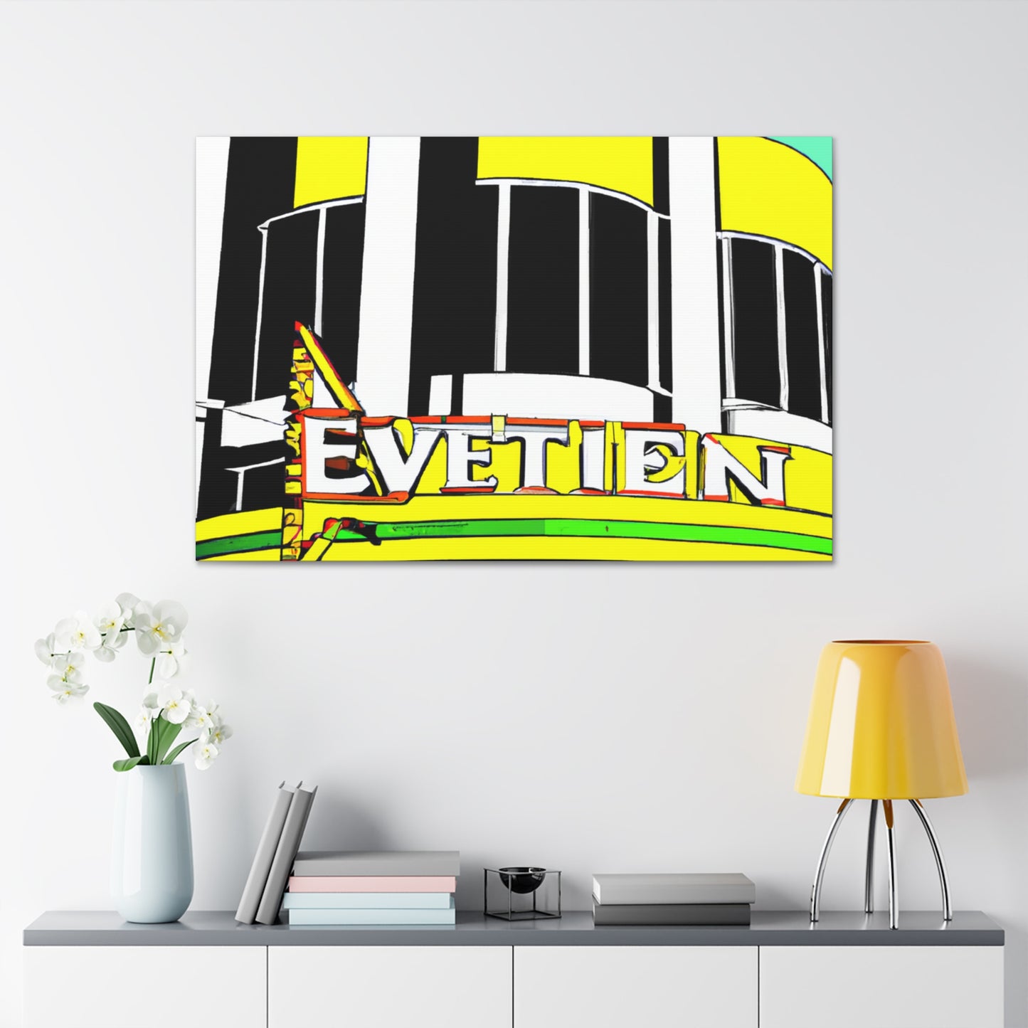 Rock 'n' Roll Jamboree - Pop Art Canvas Retro Music and Film