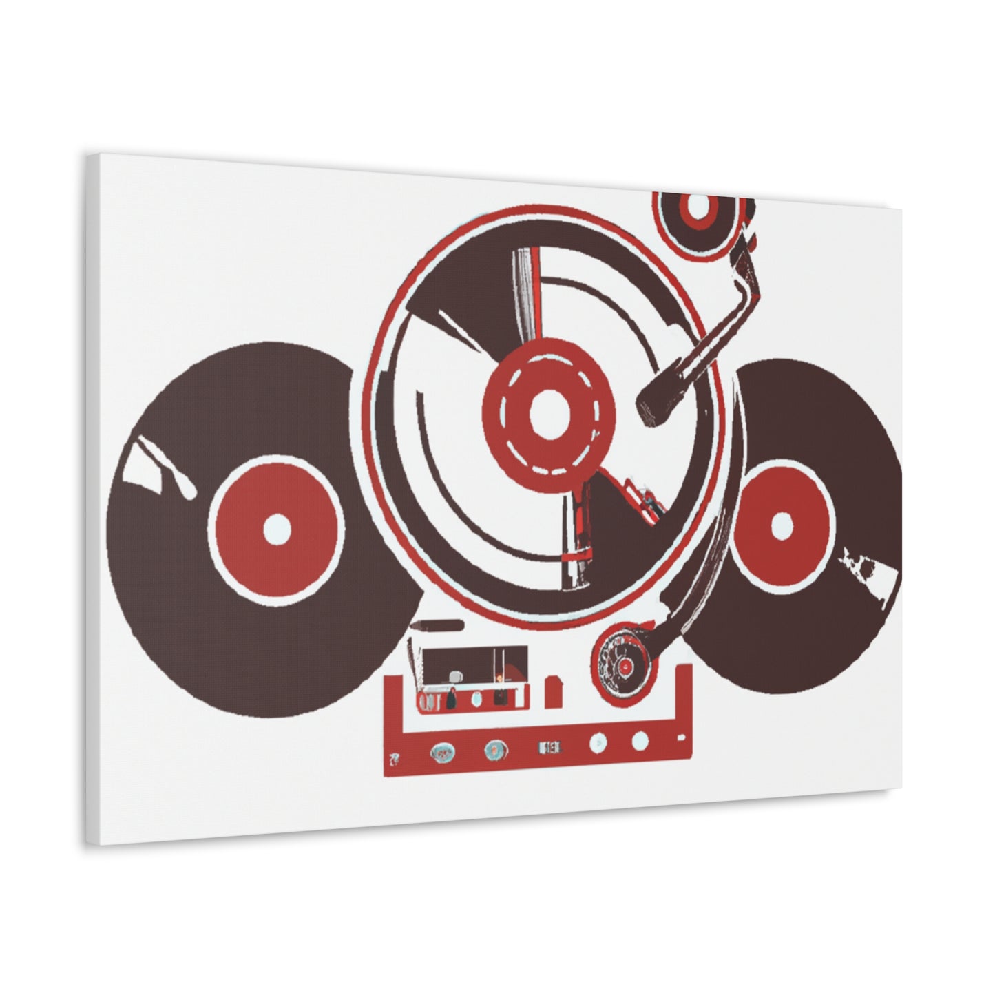 The Vinyl Emperors - Retro Music and Film Canvas