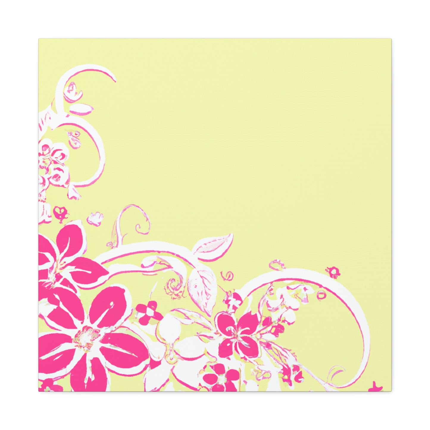 Blushburst- Floral - Canvas