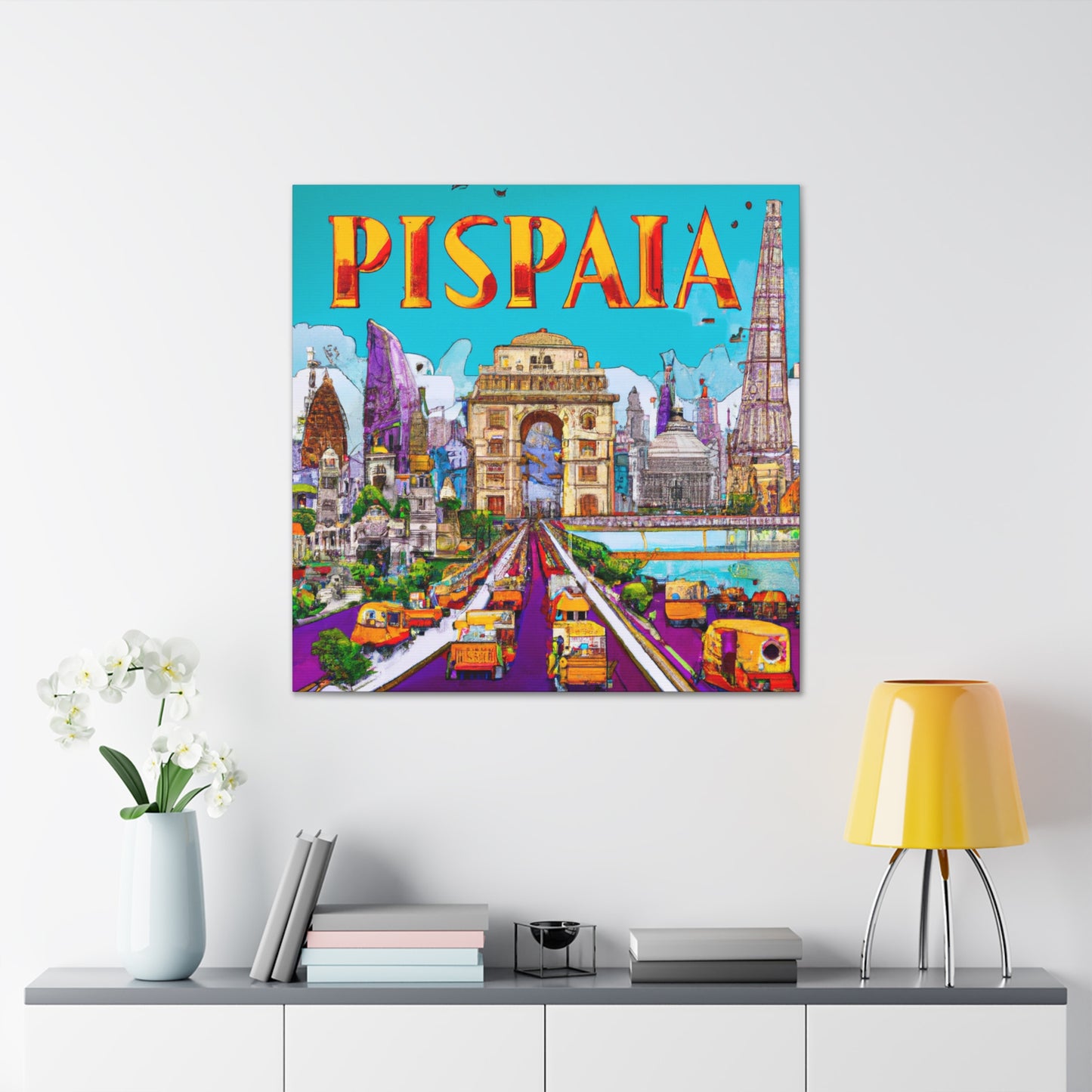 Bollywood Bliss - Destination India - Canvas