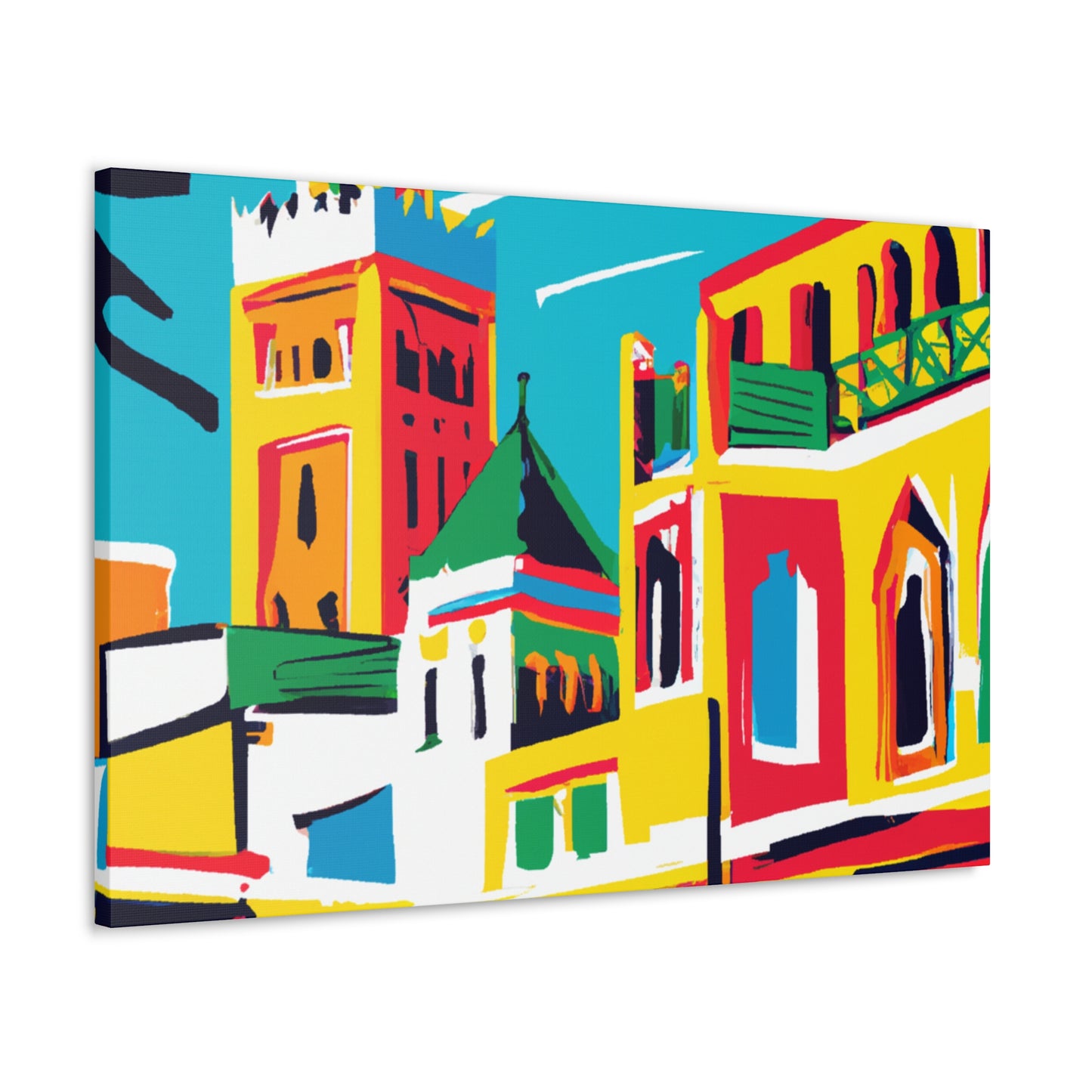 Ibrahim Moussaoui - Morraco - Canvas