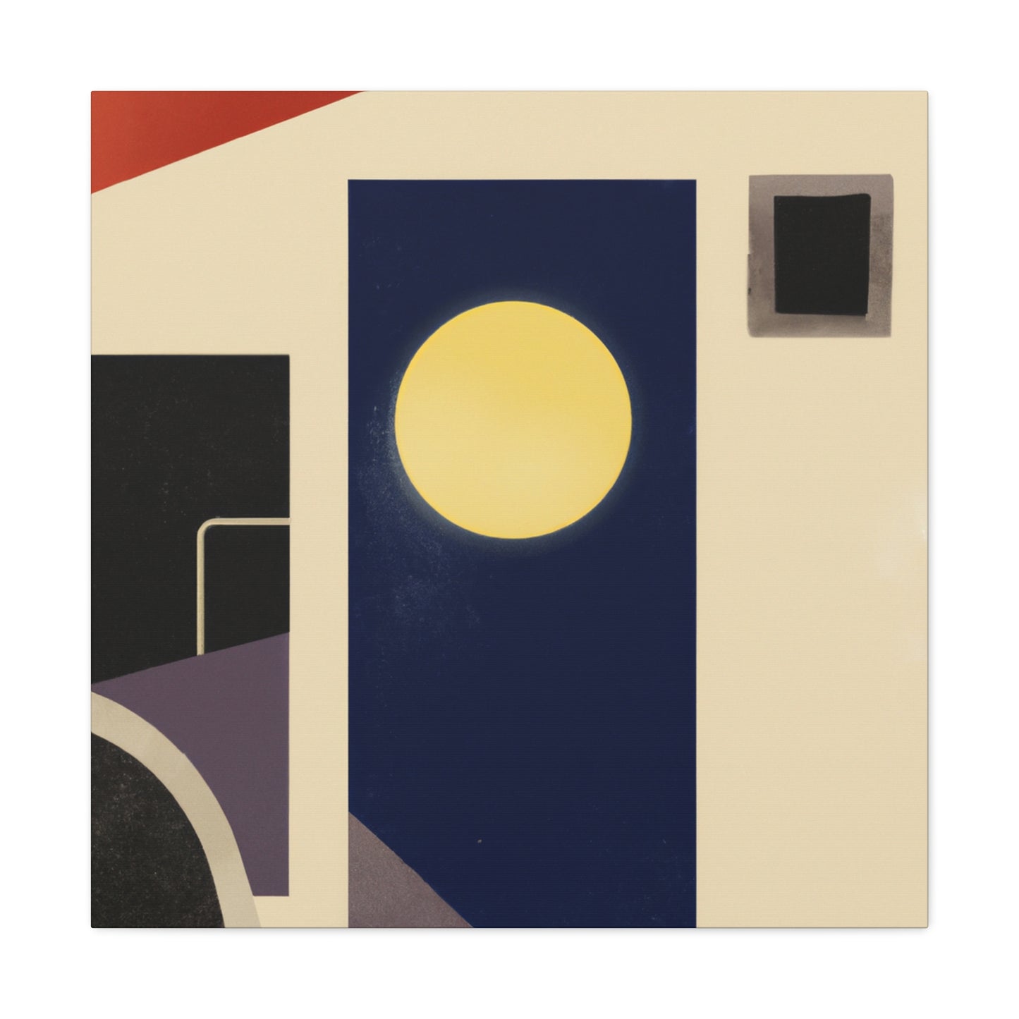 Groovy Starburst - Midcentury - Canvas