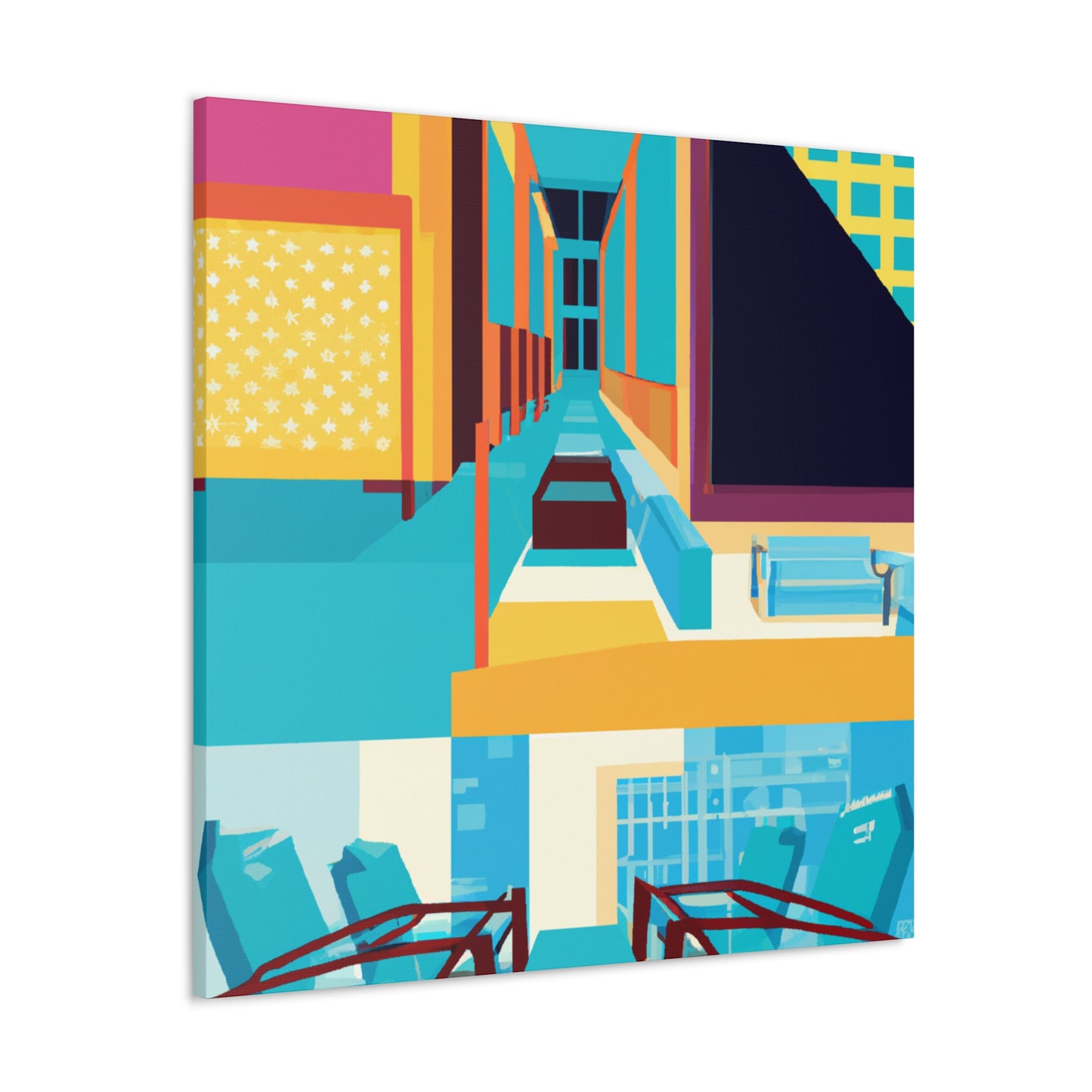 Rejuvenation- Midcentury - Canvas