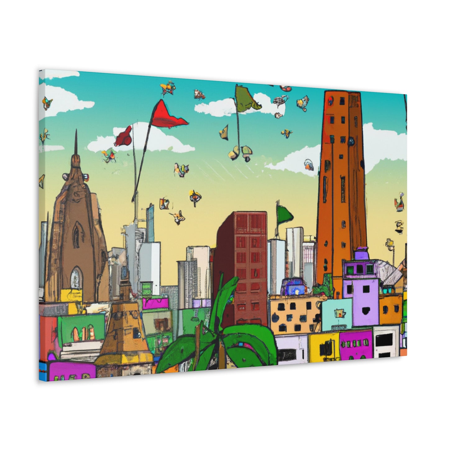 Saffron Spice - Destination India - Canvas