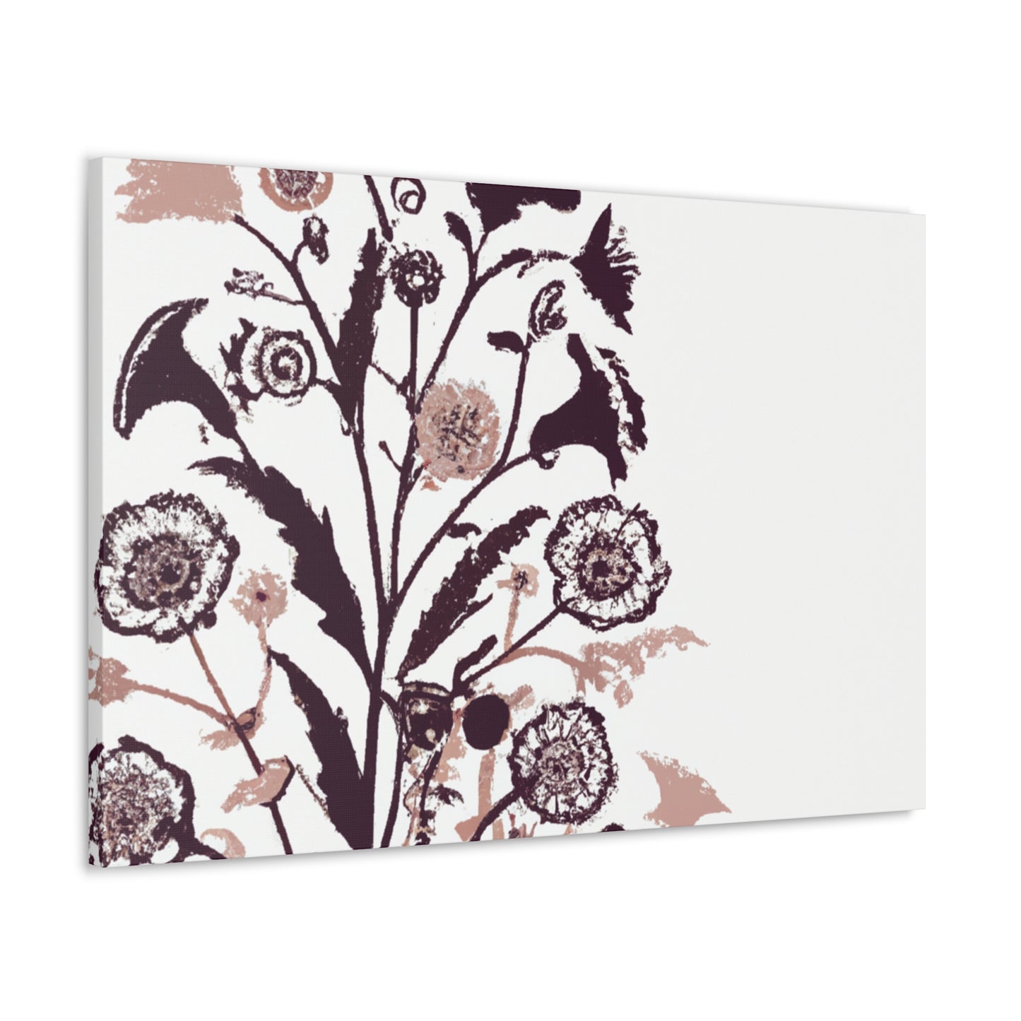 Fleuroscent - Floral - Canvas