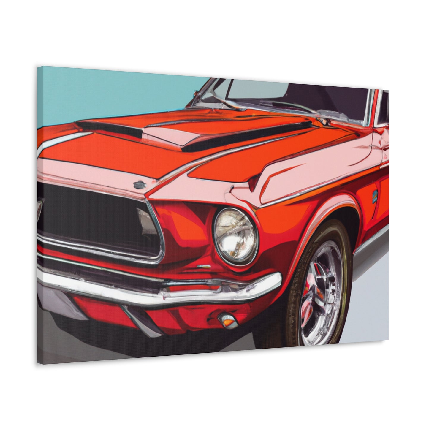 Super Streaker - Automobile - Canvas