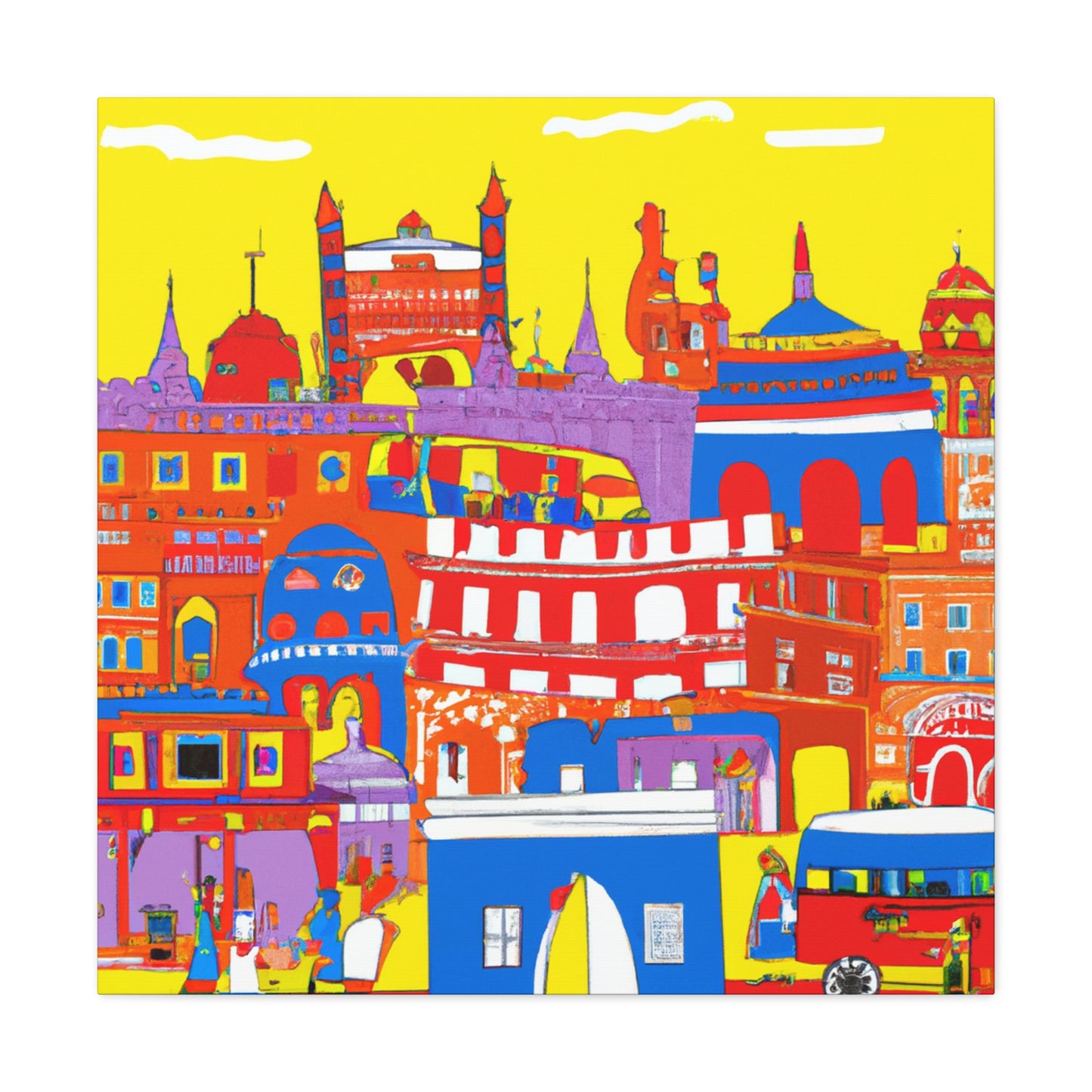 Kamalinda - India - Canvas