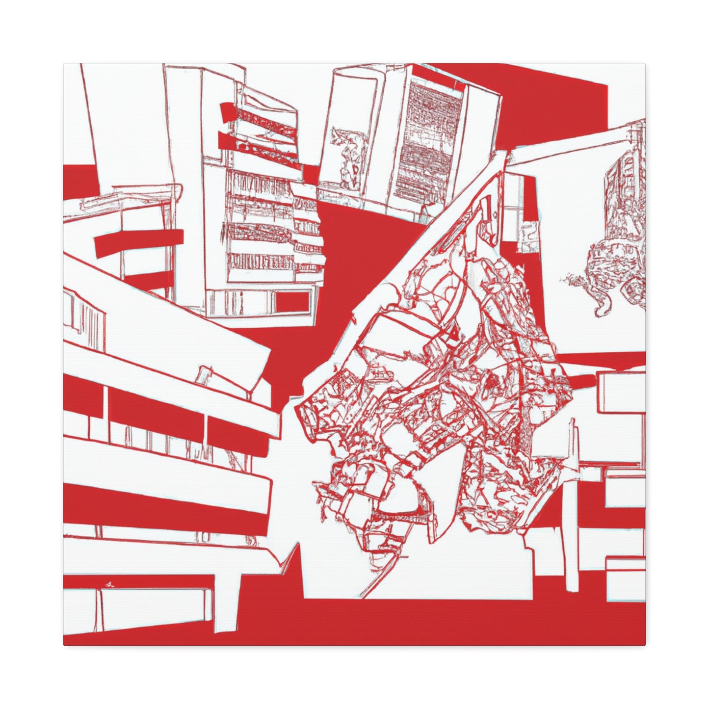 Redder - Canvas - Architectural