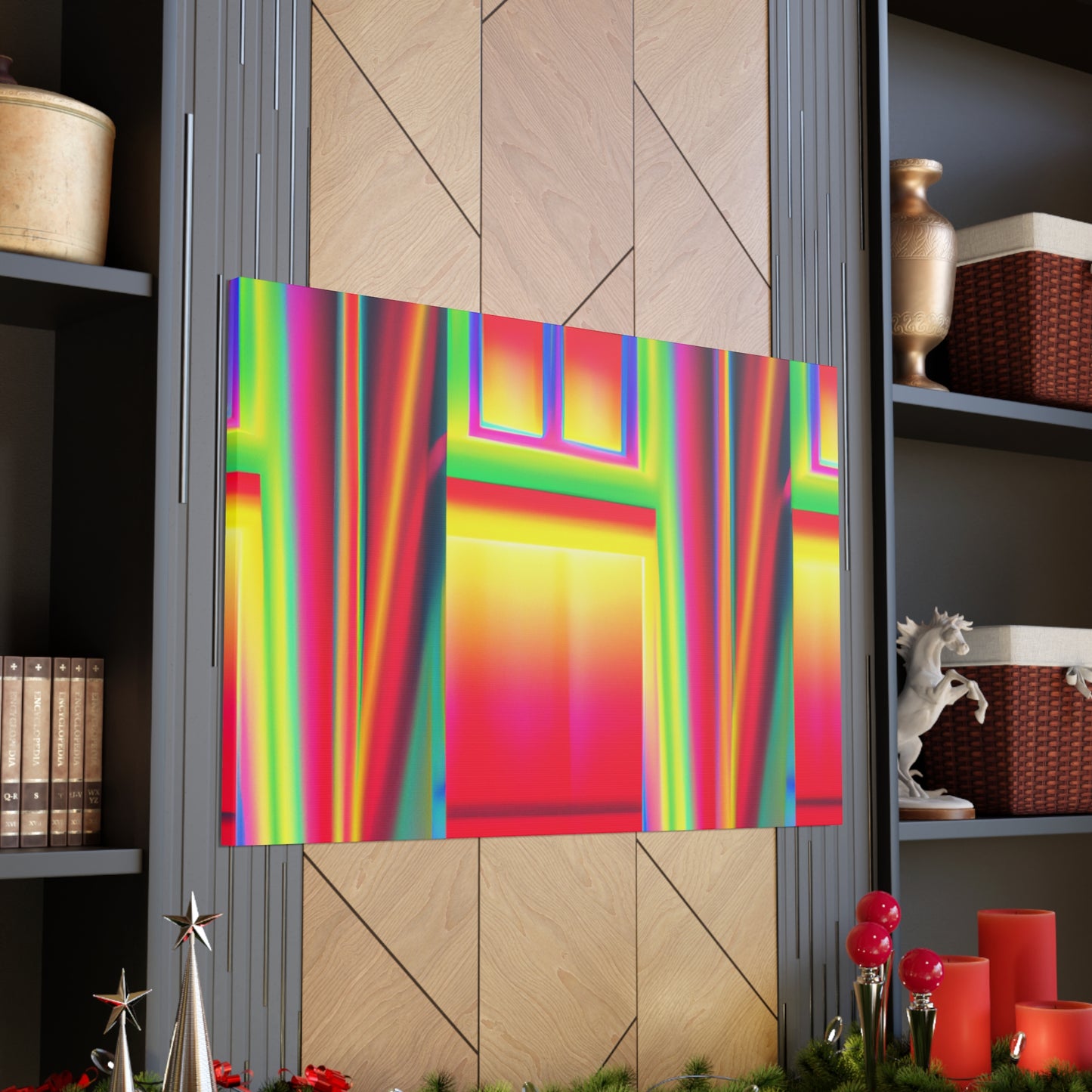 The Art Deco Majesty: - Art Deco Canvas