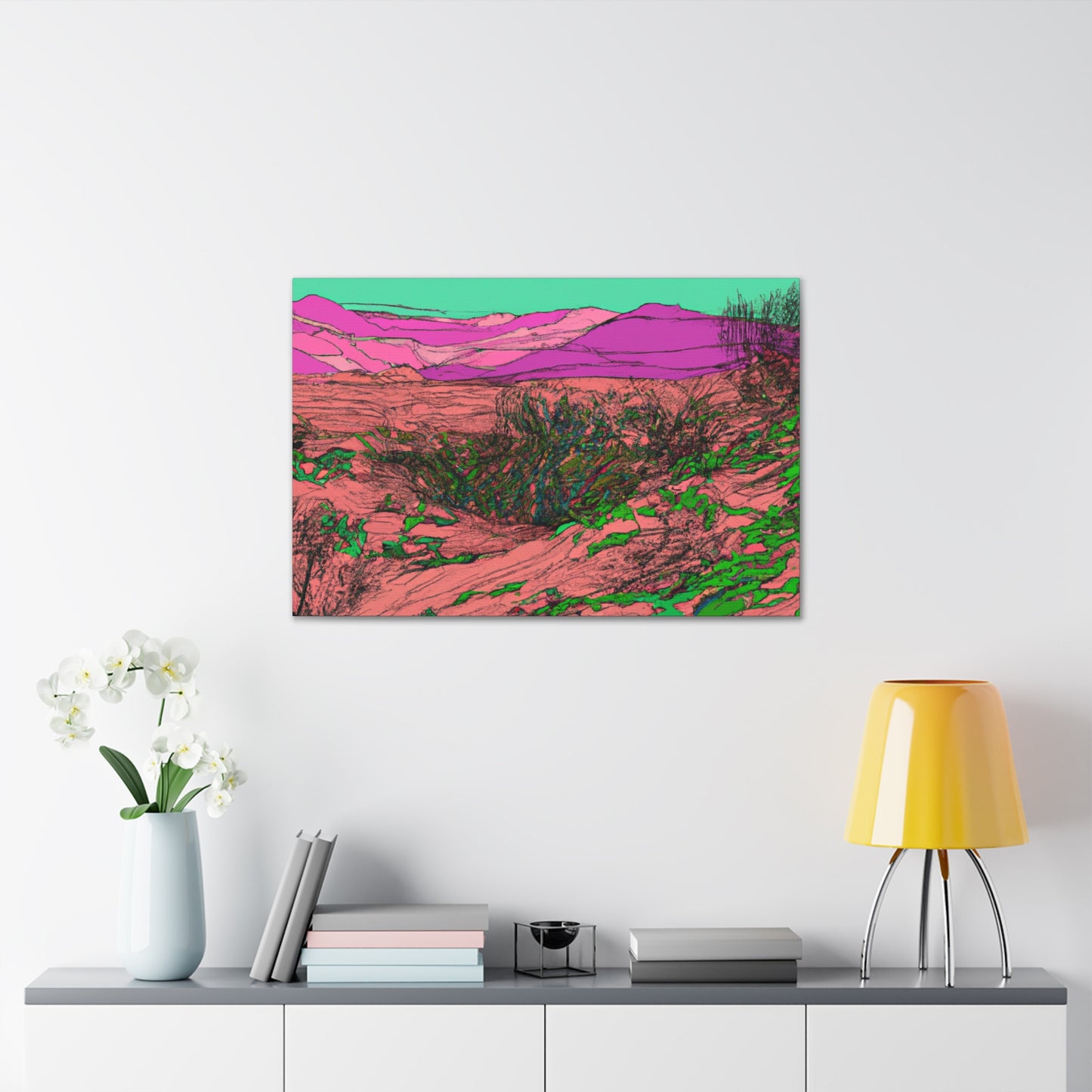 Sandstorm-Landscape - Canvas