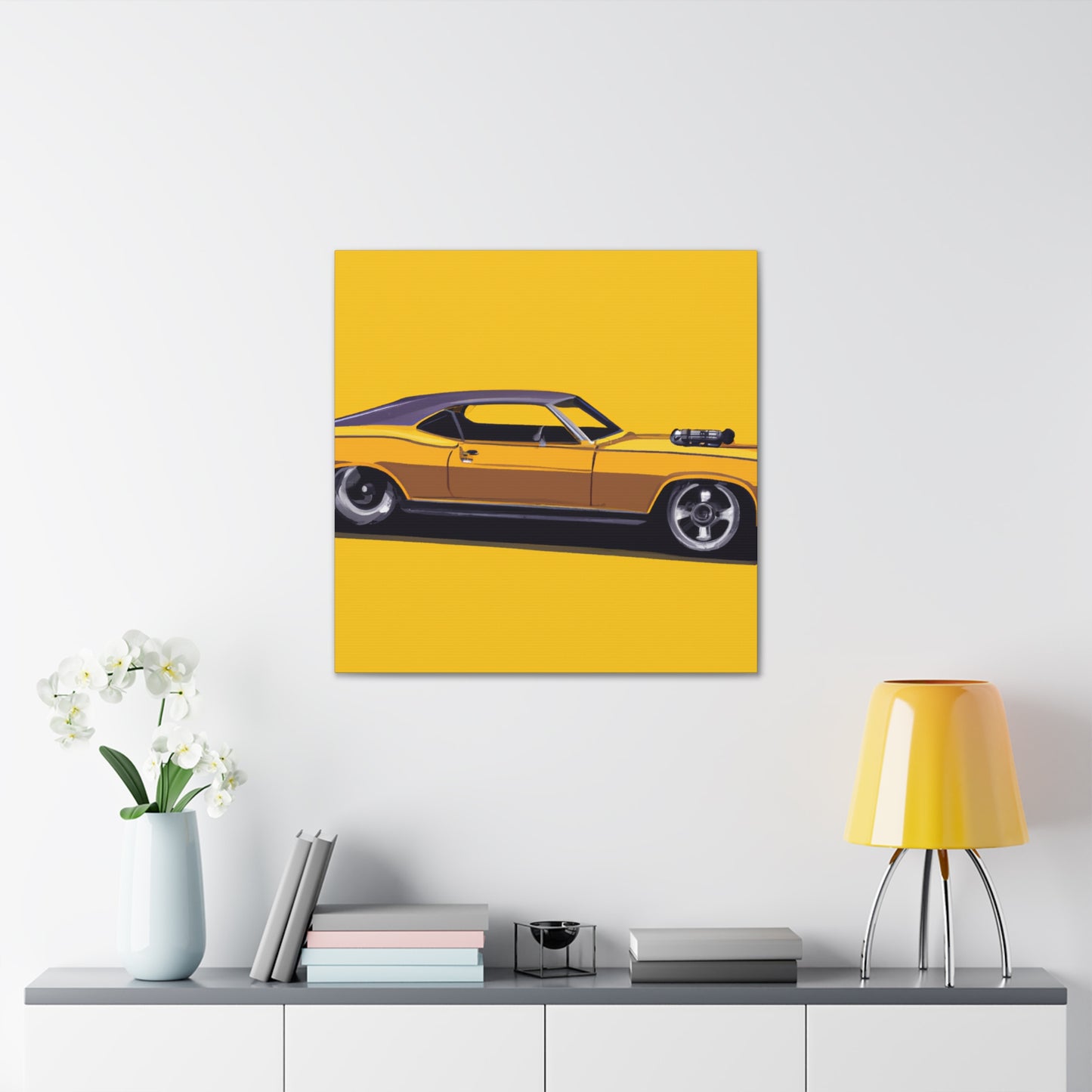 Pickup Purr - Automobile - Canvas