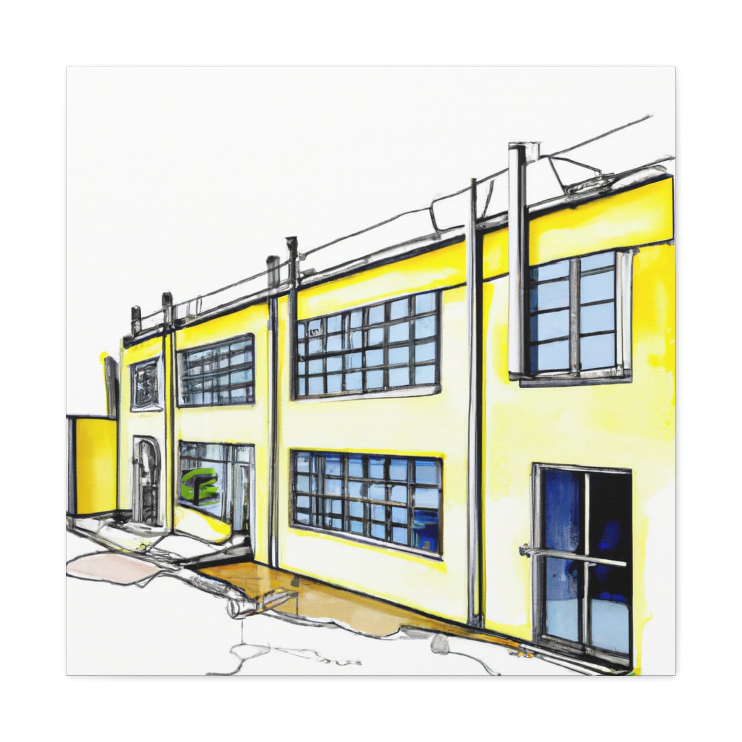 Daonielle de Rancourt - Canvas - Architectural