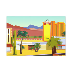 Sandstone Symphony - Architectural - Canvas - Desert