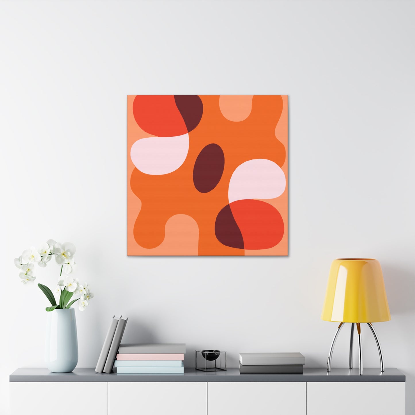 Rising Action- Midcentury - Canvas