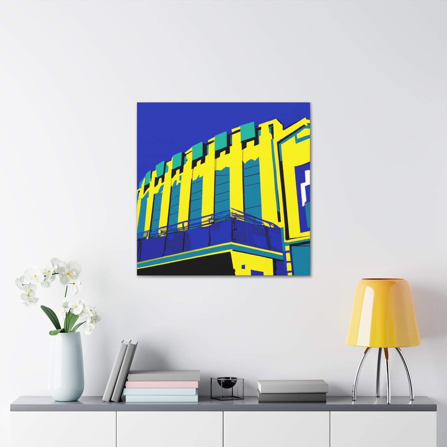 Moolah's Family Funplex - Architectural Canvas Pop Art