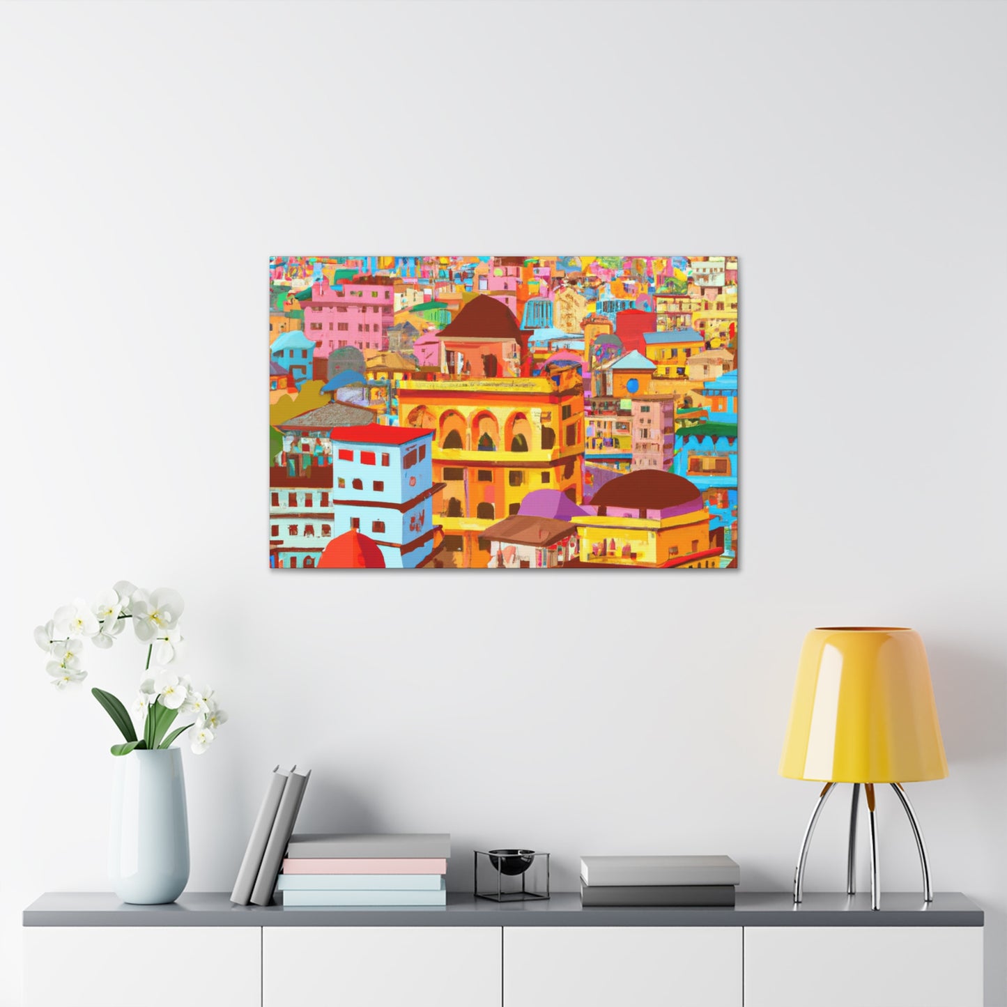 Chaotic Charm - Destination India - Canvas