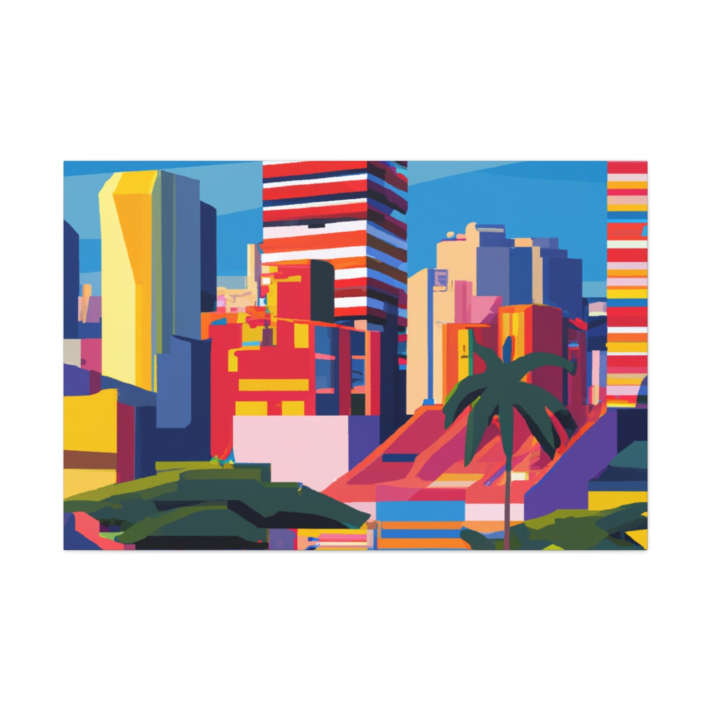 Dario Solis - South America Canvas