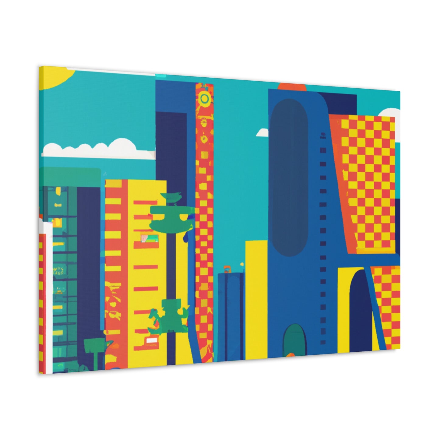 Aztec Sun - South America - Canvas