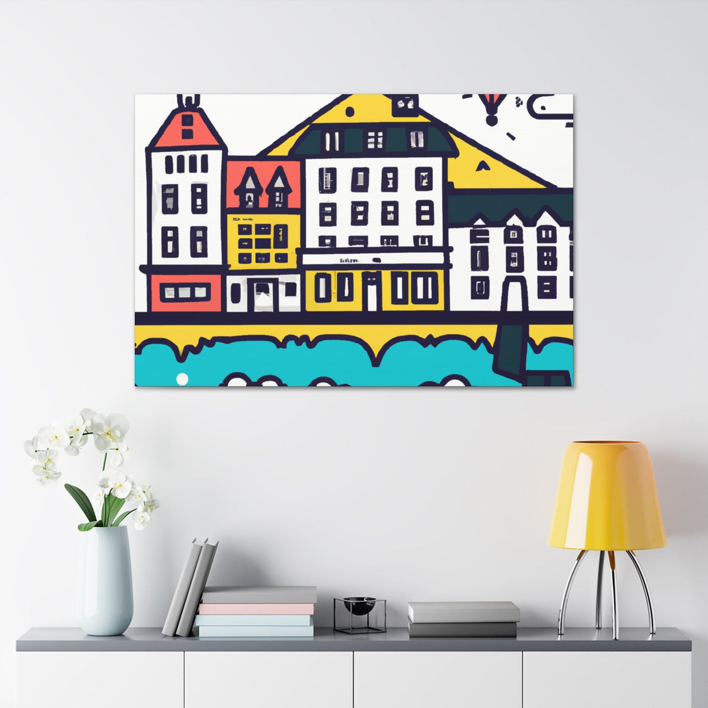 Primary Colorisations - Minimalism - Canvas