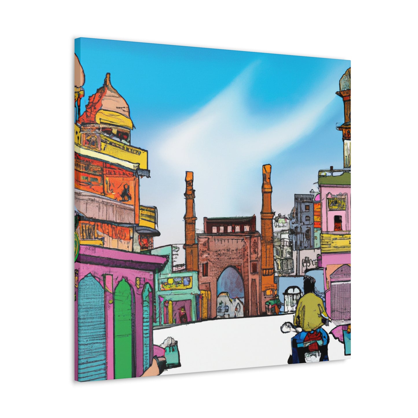 Mahabalipuram - Destination India - Canvas