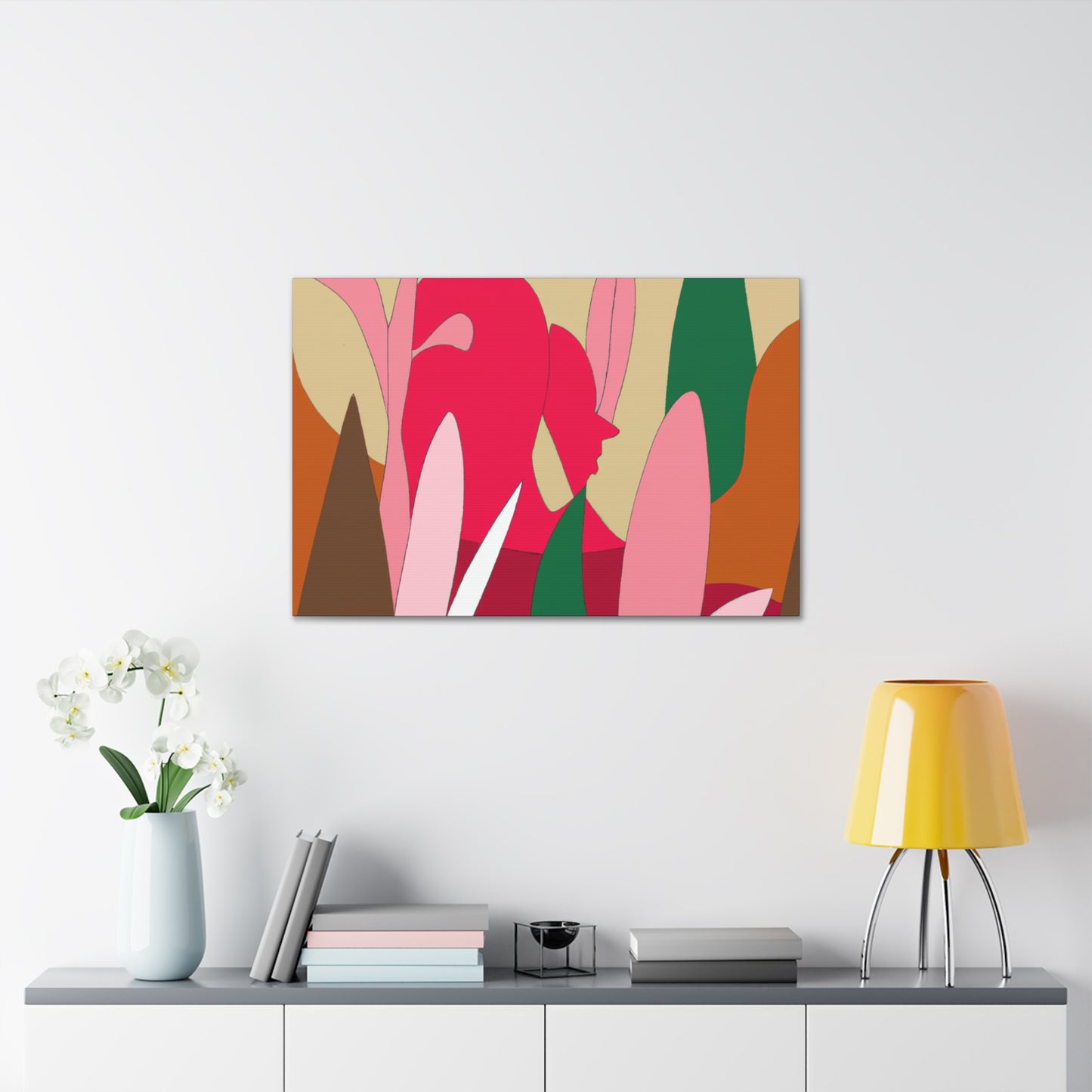 Paradise Stripped - Minimalism - Canvas