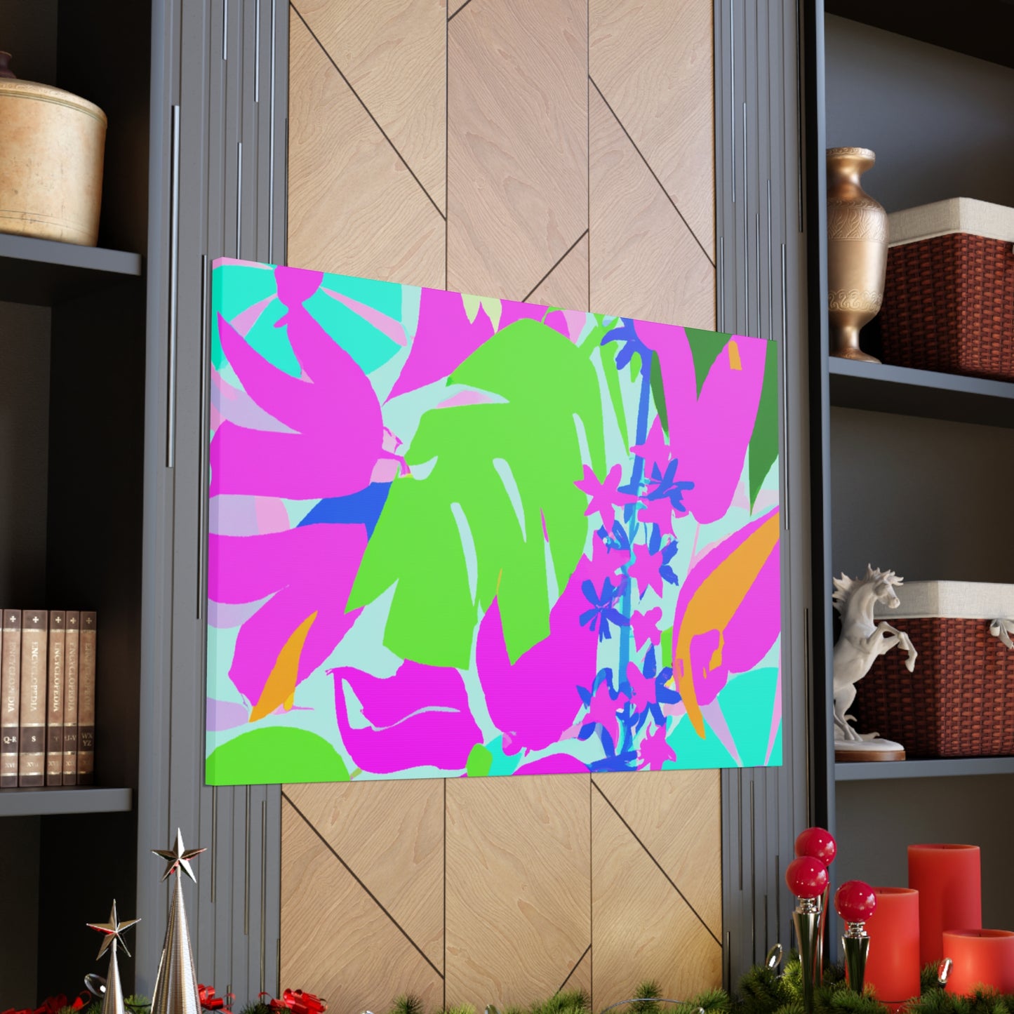 Flower Fling: Floral Canvas